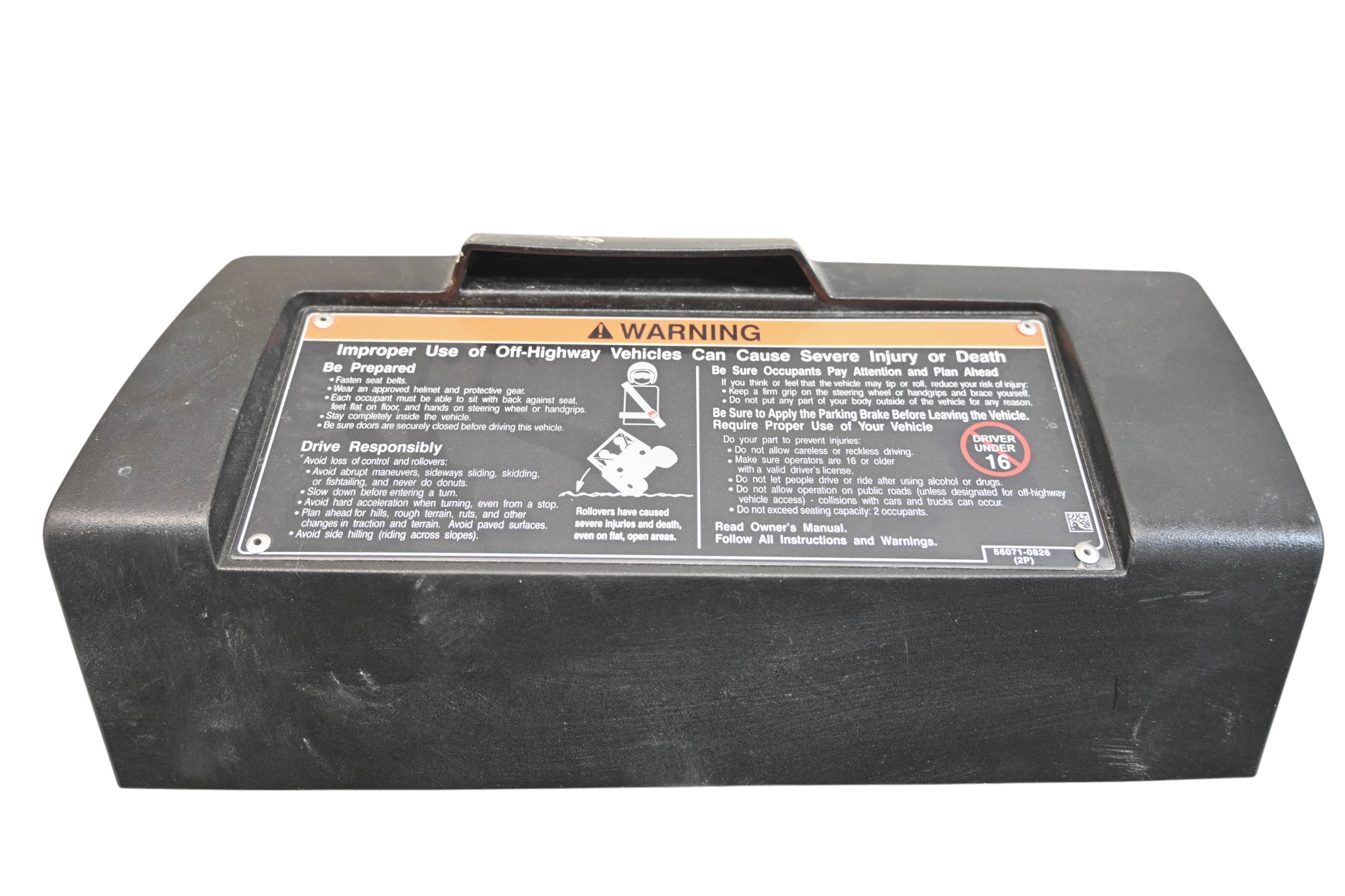 24 Kawasaki Teryx KRX 1000 Glove Box Cover KRF1000