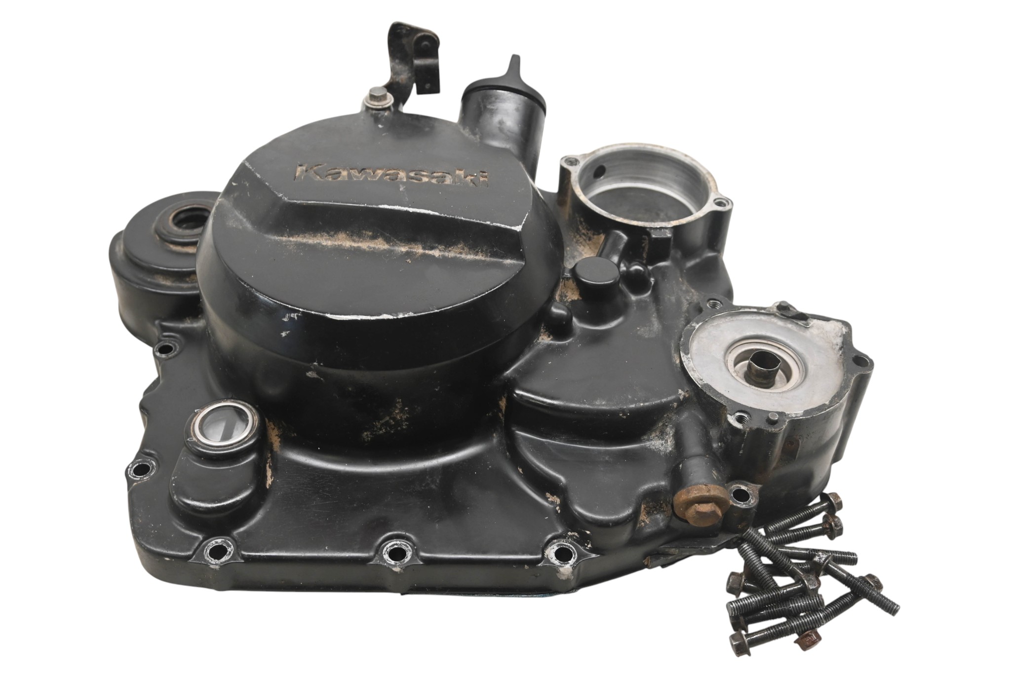 91 Kawasaki Mojave 250 2x4 Clutch Cover KSF250