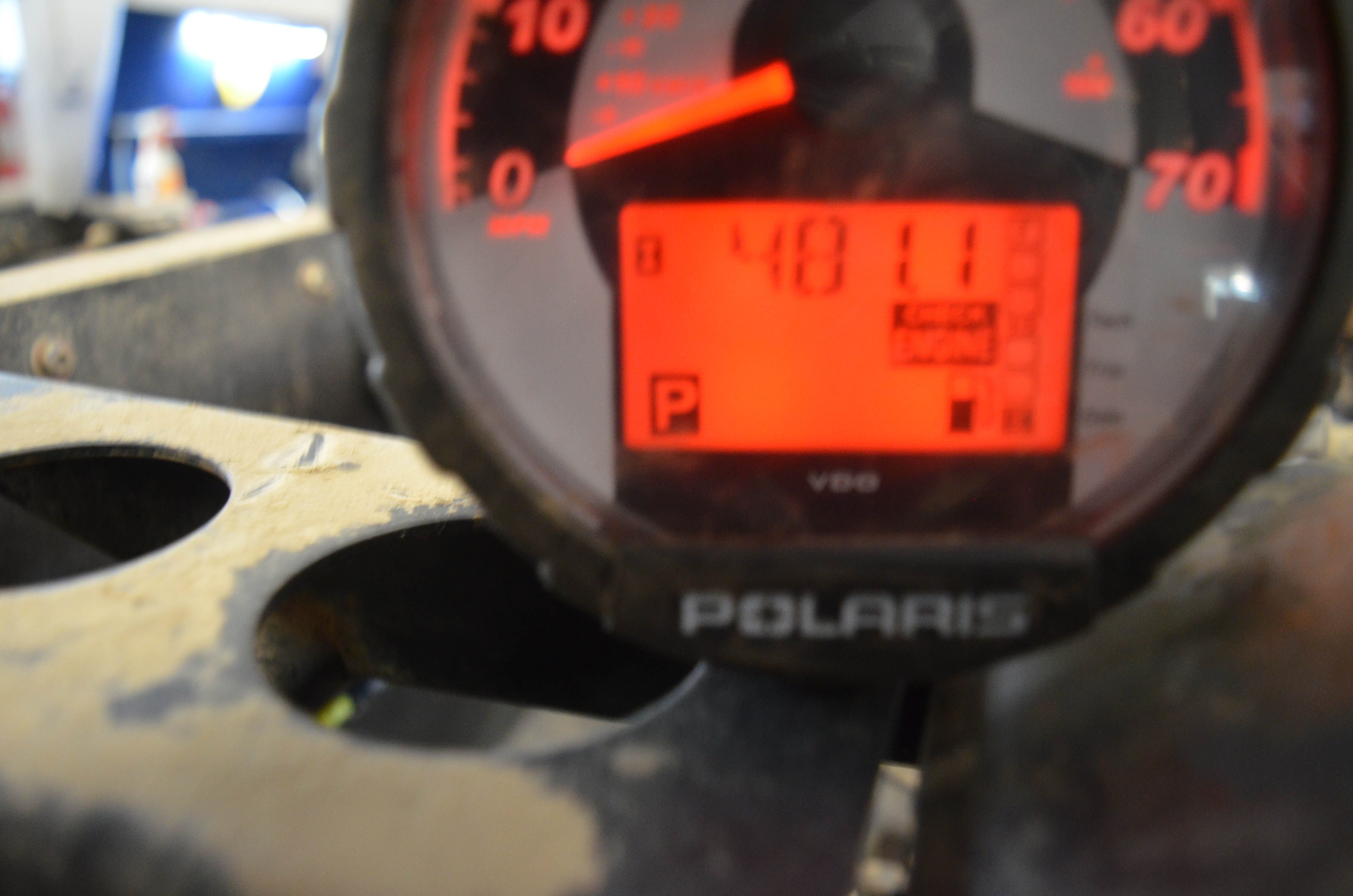 09 Polaris RZR 800 EFI Speedometer Dash