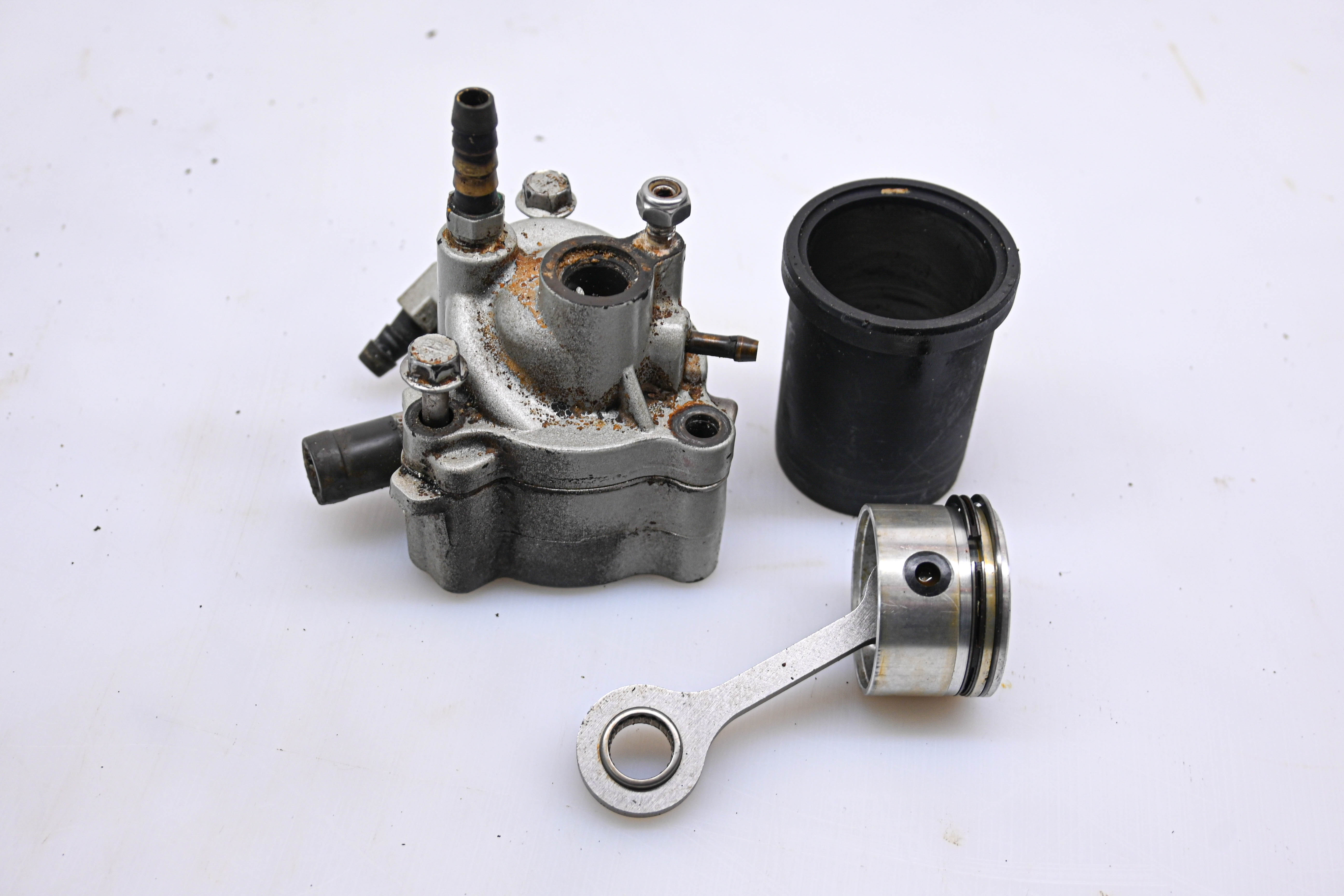 03 Sea-Doo GTX DI Air Compressor Piston & Head Assembly