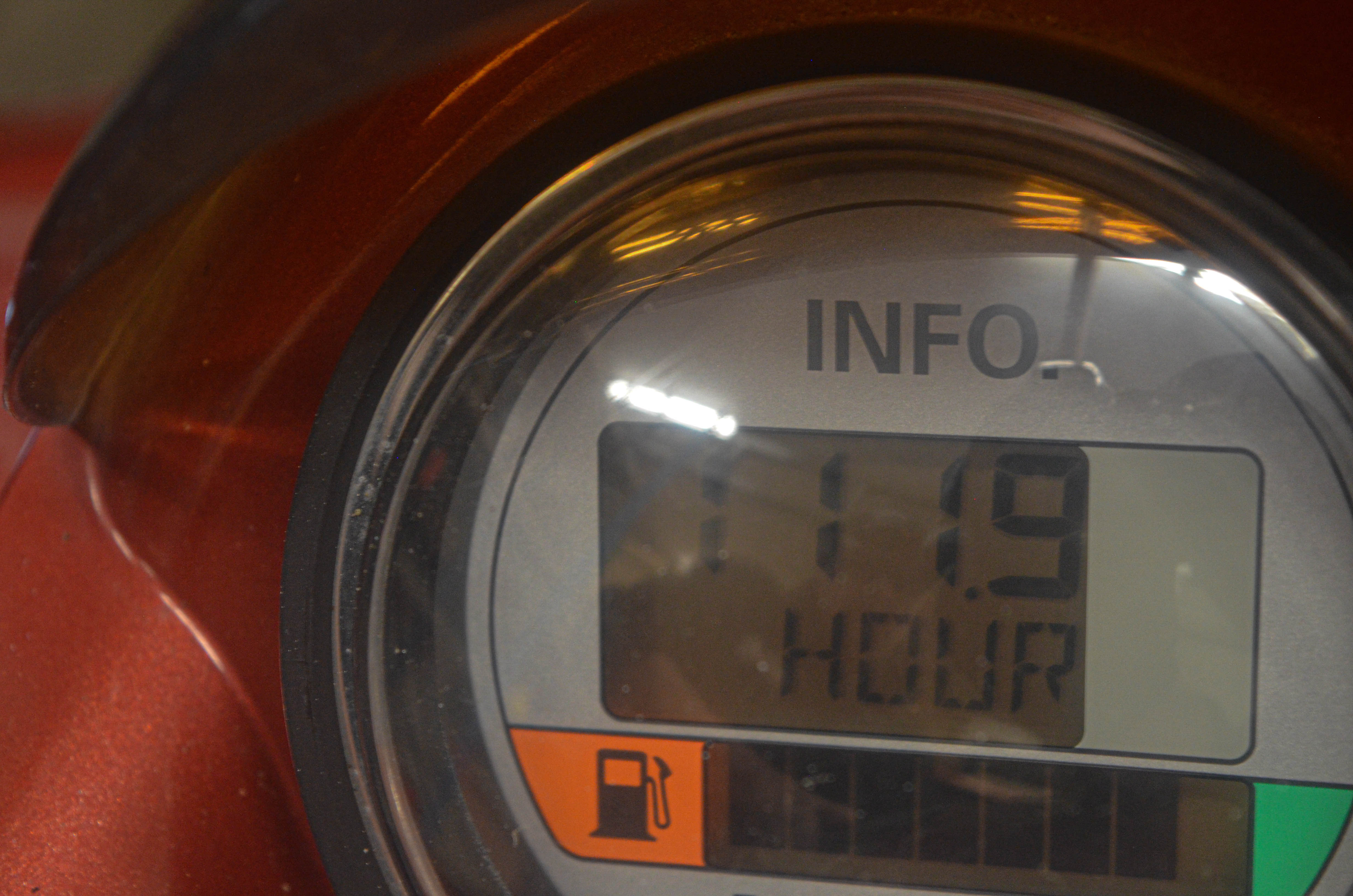 03 Sea-Doo GTX DI Lcd Info Meter Dash