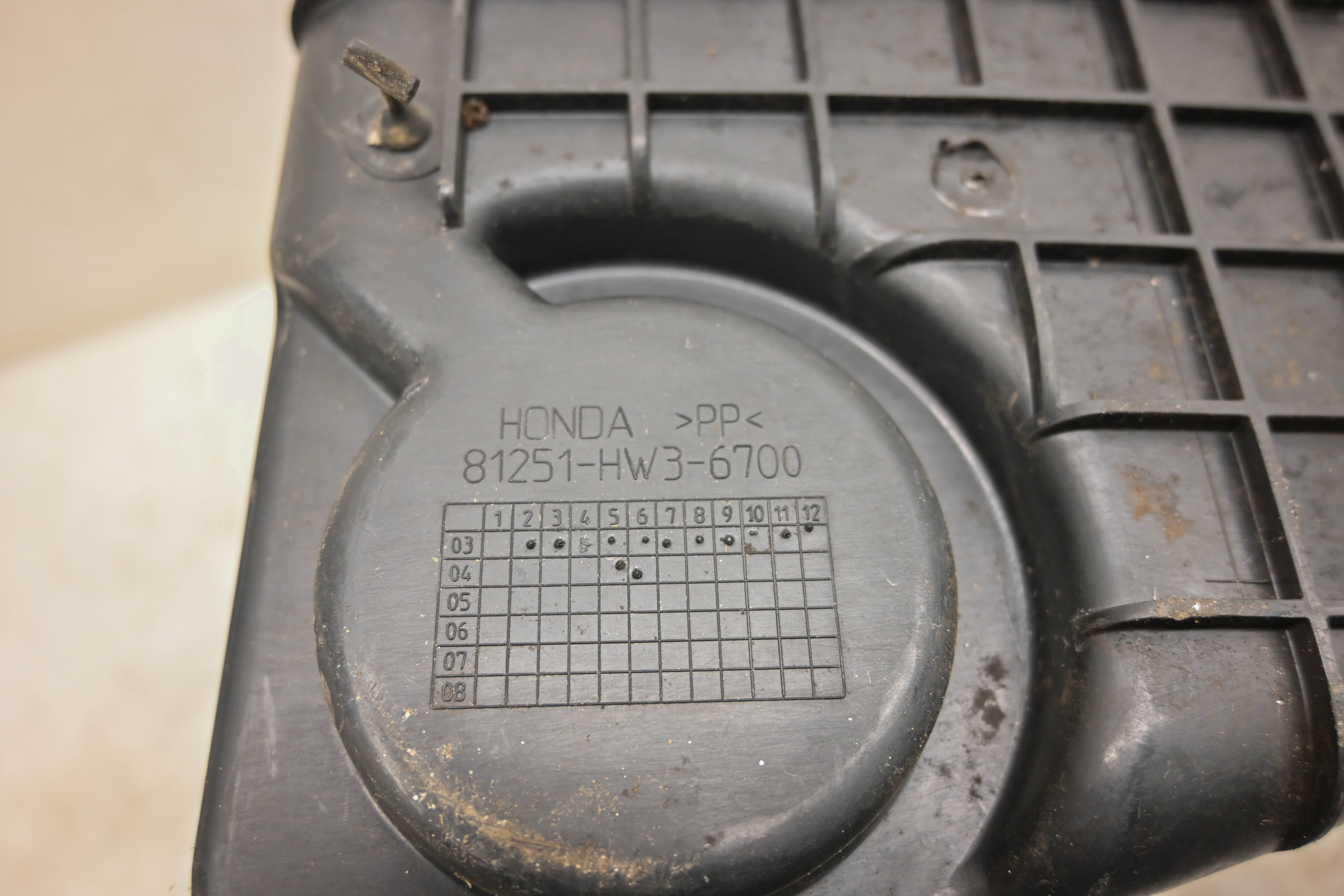 04 Honda Aquatrax R-12X Tool Storage Box ARX1200