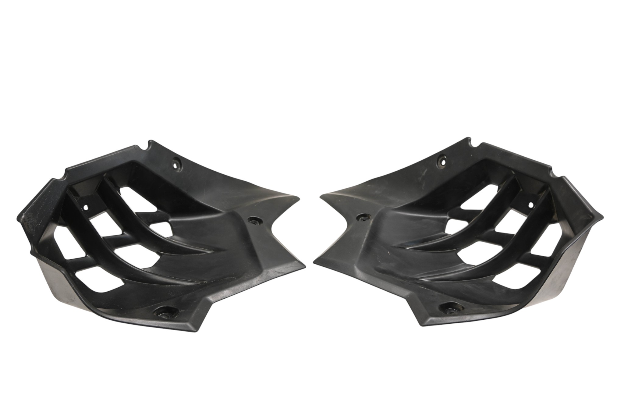24 Yamaha YFZ450R Heel Guards Left & Right Foot Wells New Take Off
