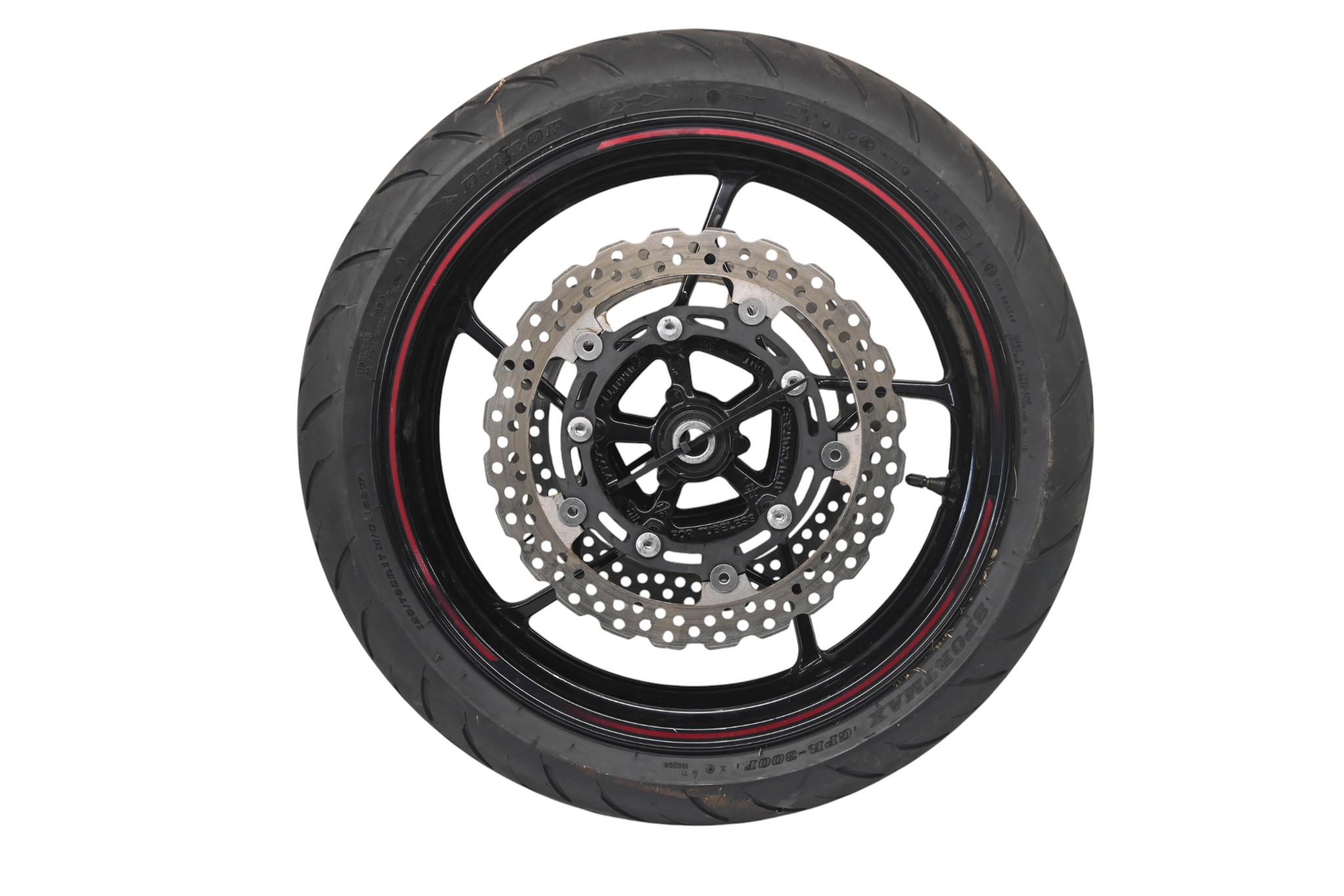 22 Kawasaki Ninja 650 Front Wheel Rim & Tire 120/70-17 EX650