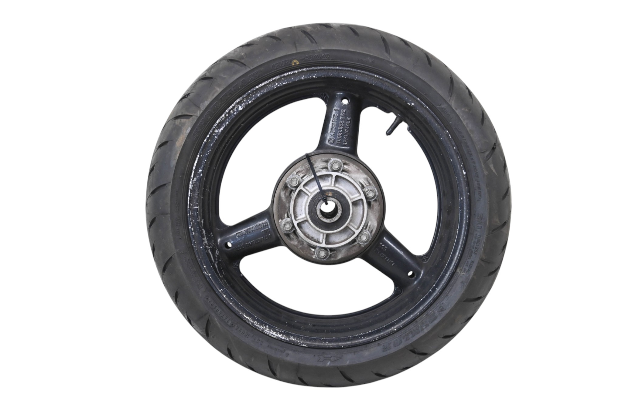 98 Suzuki GSX-R750 Rear Wheel Rim & Tire 190/50-17