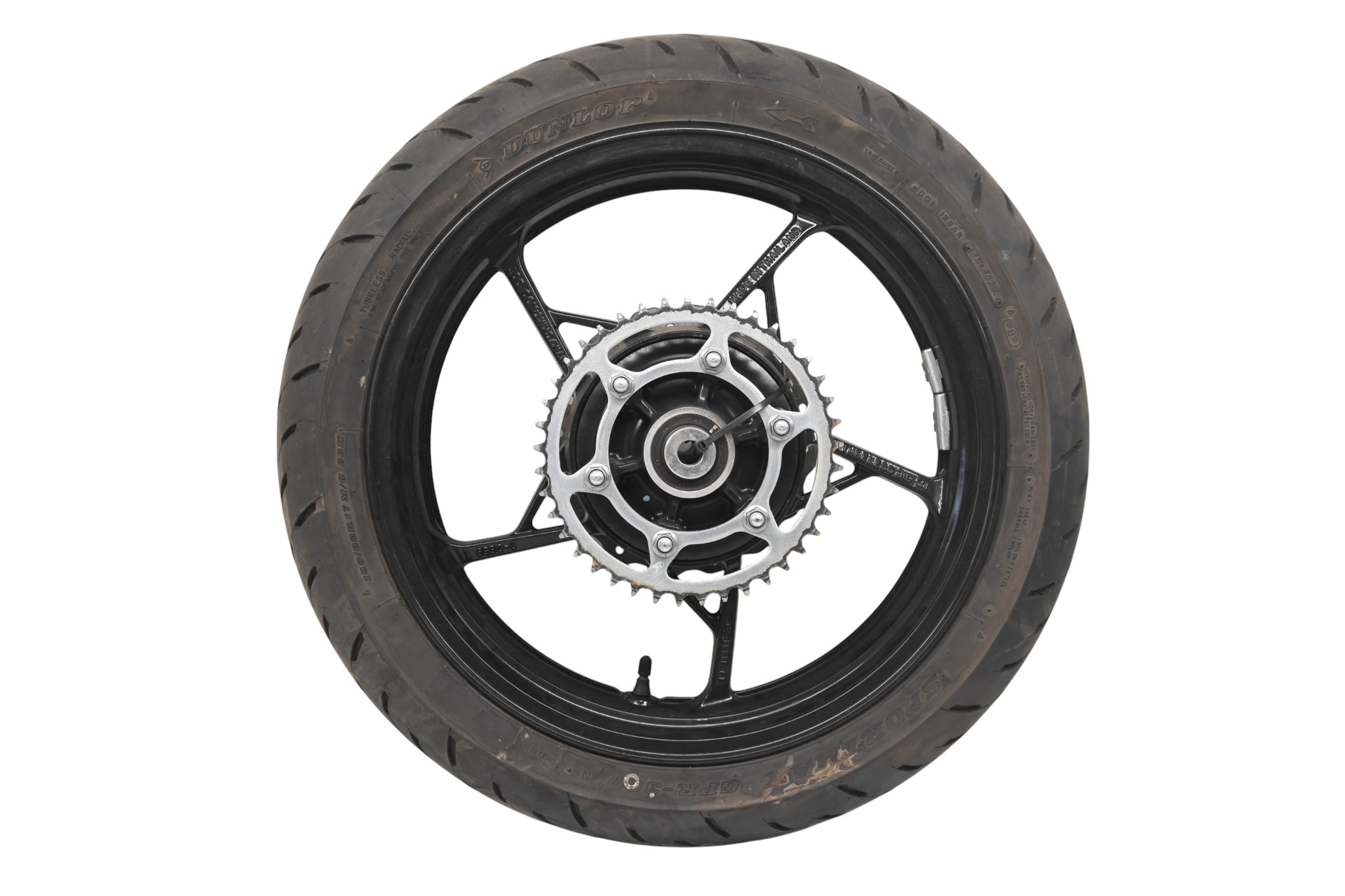 23 Kawasaki Z400 ABS Rear Wheel Rim & Tire 150/60R17 ER400D