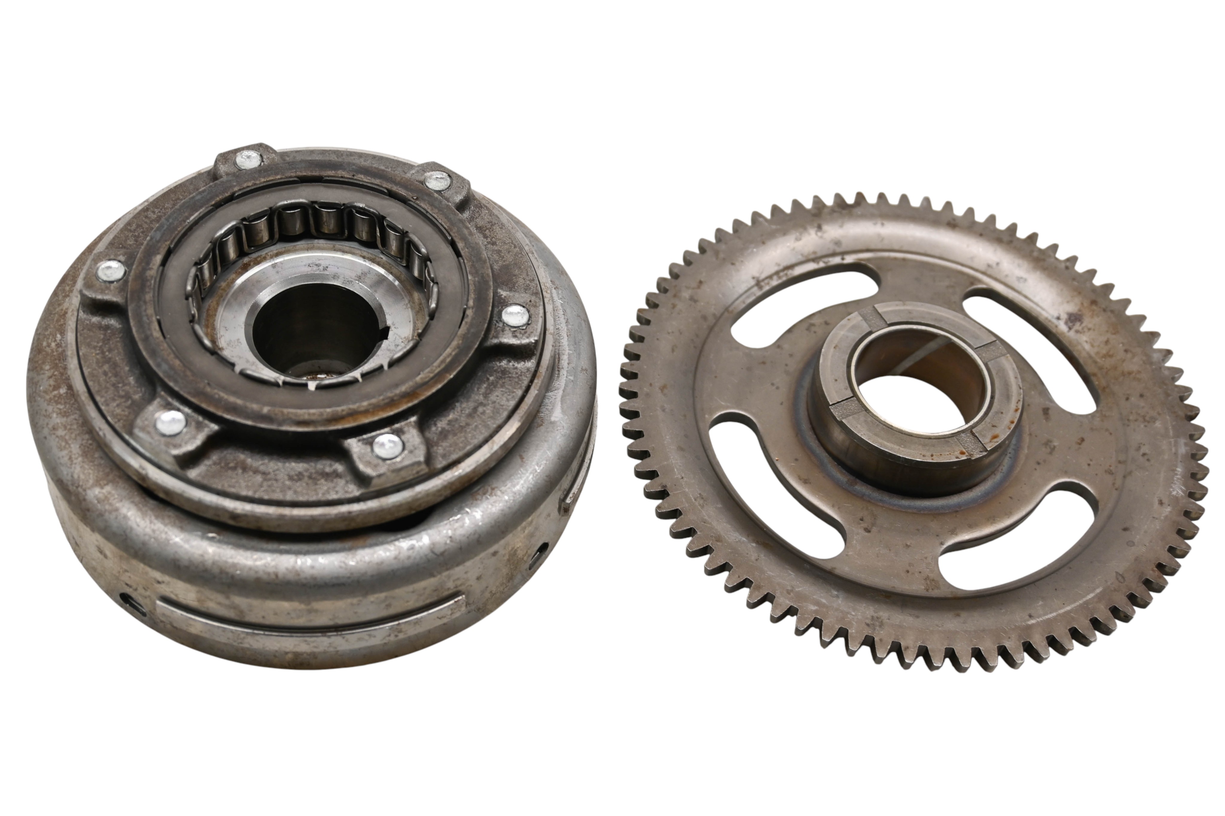 06 Kawasaki Brute Force KVF750B Flywheel Starter Clutch Bearing & Gear