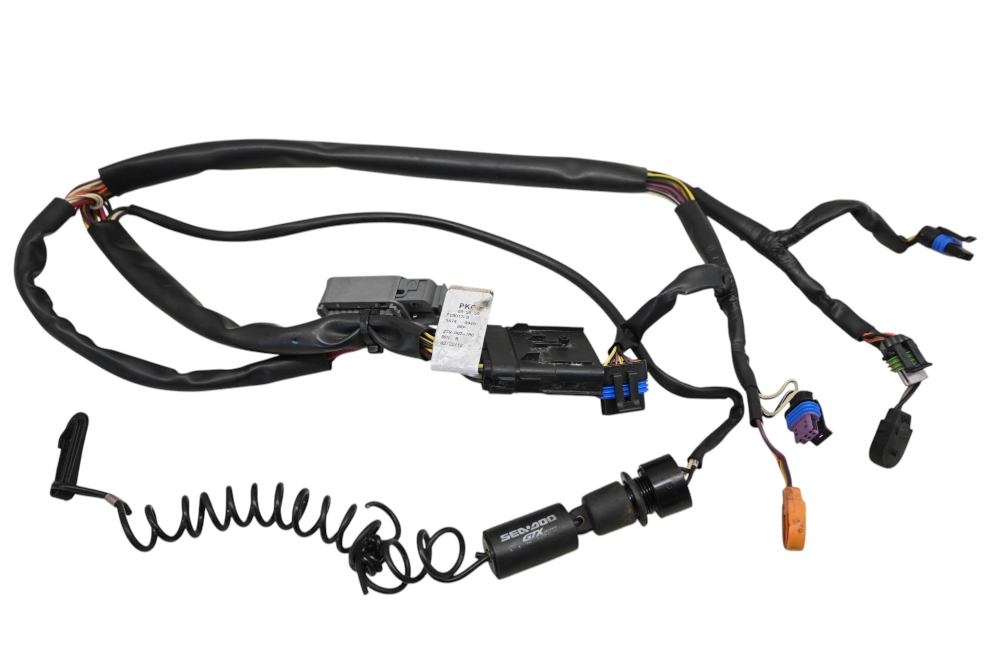 12 Sea-Doo GTX Limited iS 260 Steering Wire Harness Electrical Wiring