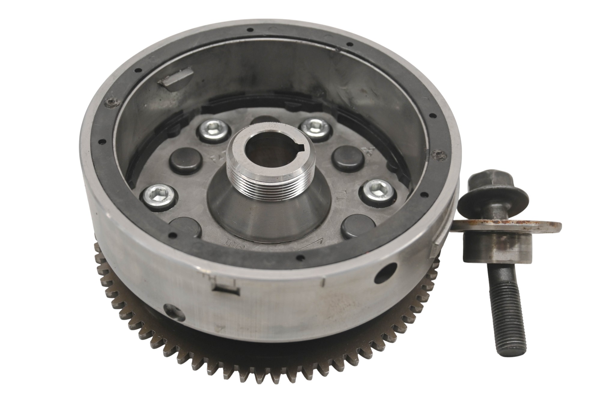 04 Kawasaki KFX700 2x4 Flywheel Starter Clutch Bearing & Gear V-Force