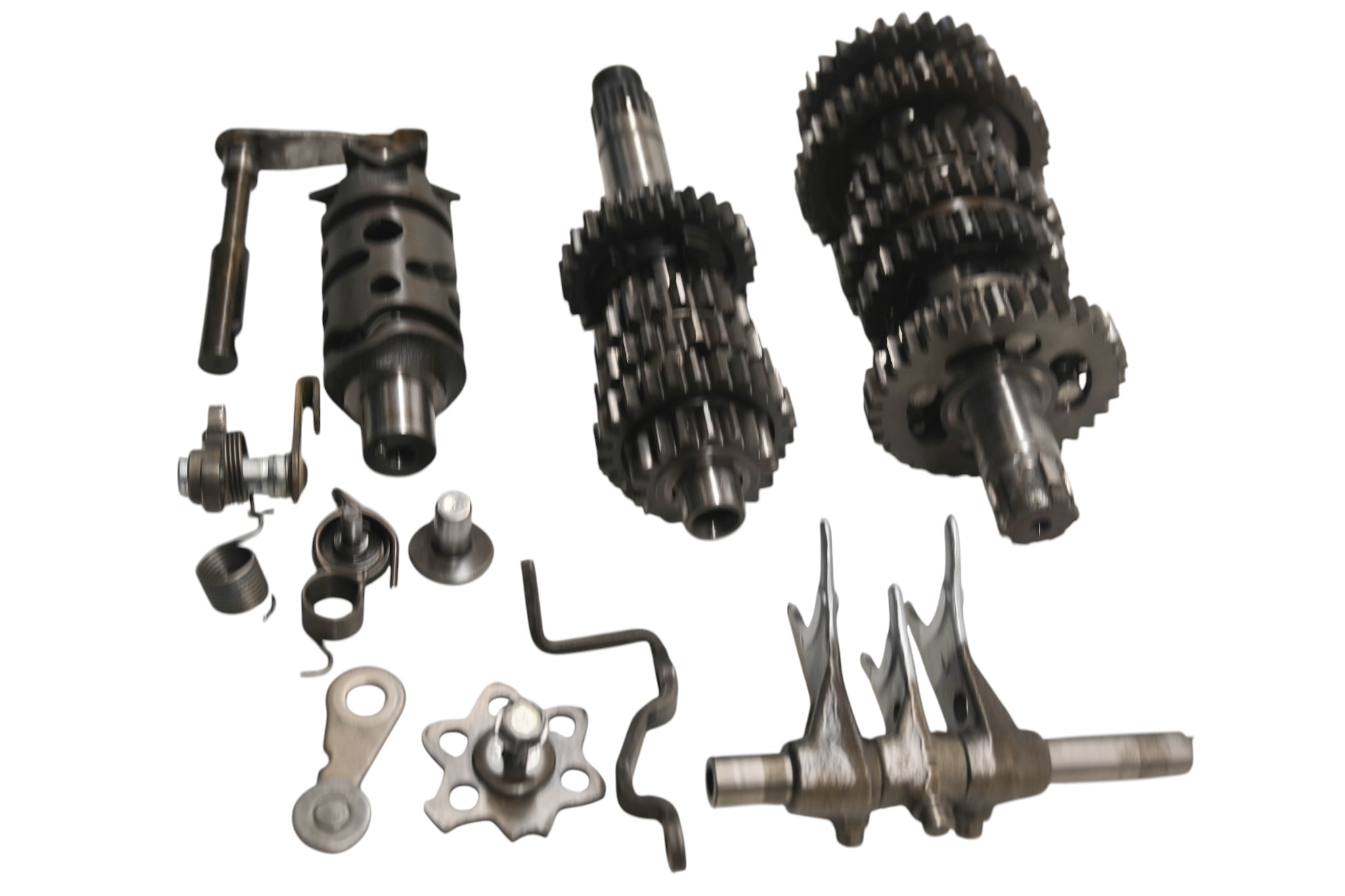 85 Honda XR350R Transmission Shift Forks & Drum