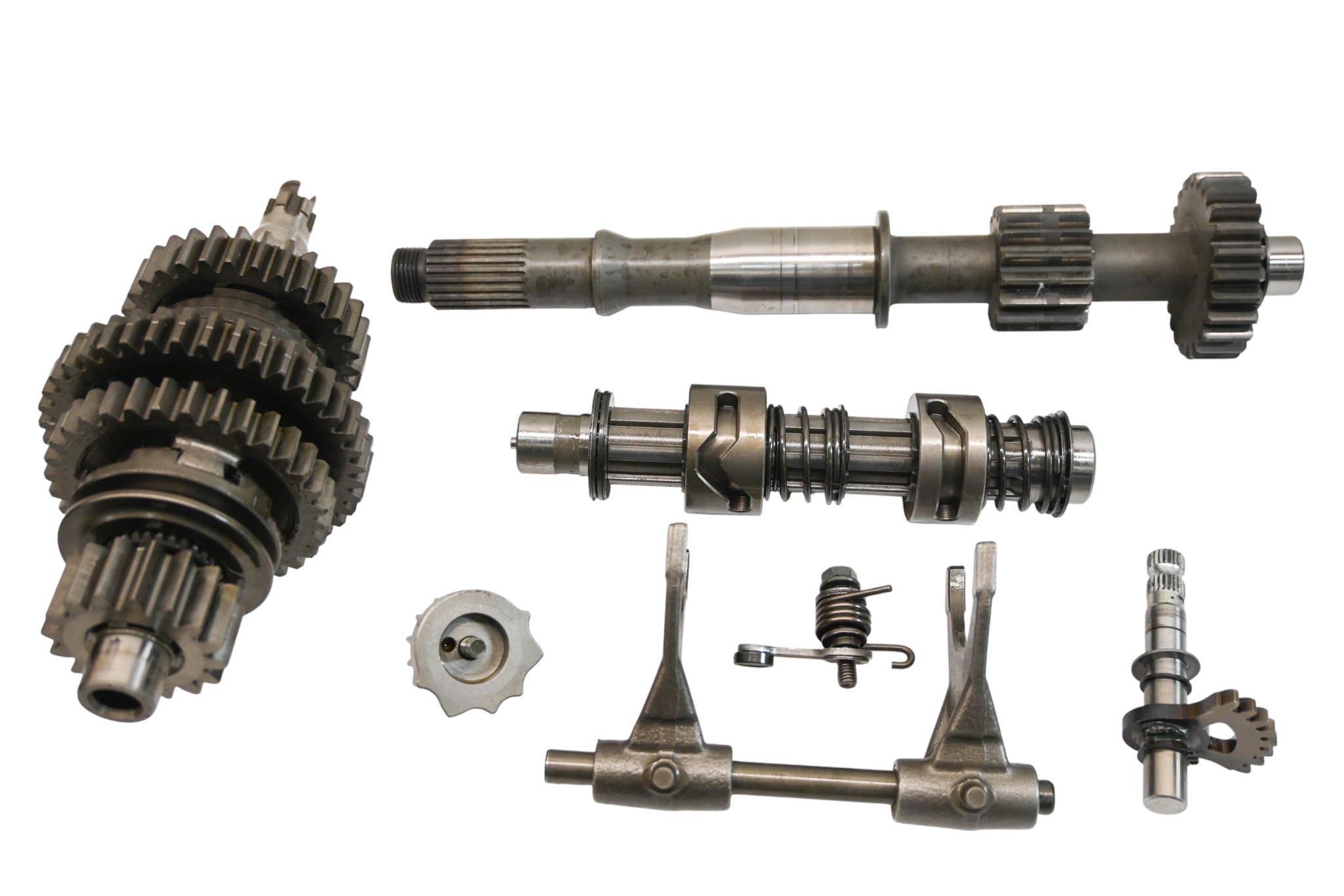 03 Suzuki Vinson 500 4x4 Transmission Shift Forks & Drum LTA500F
