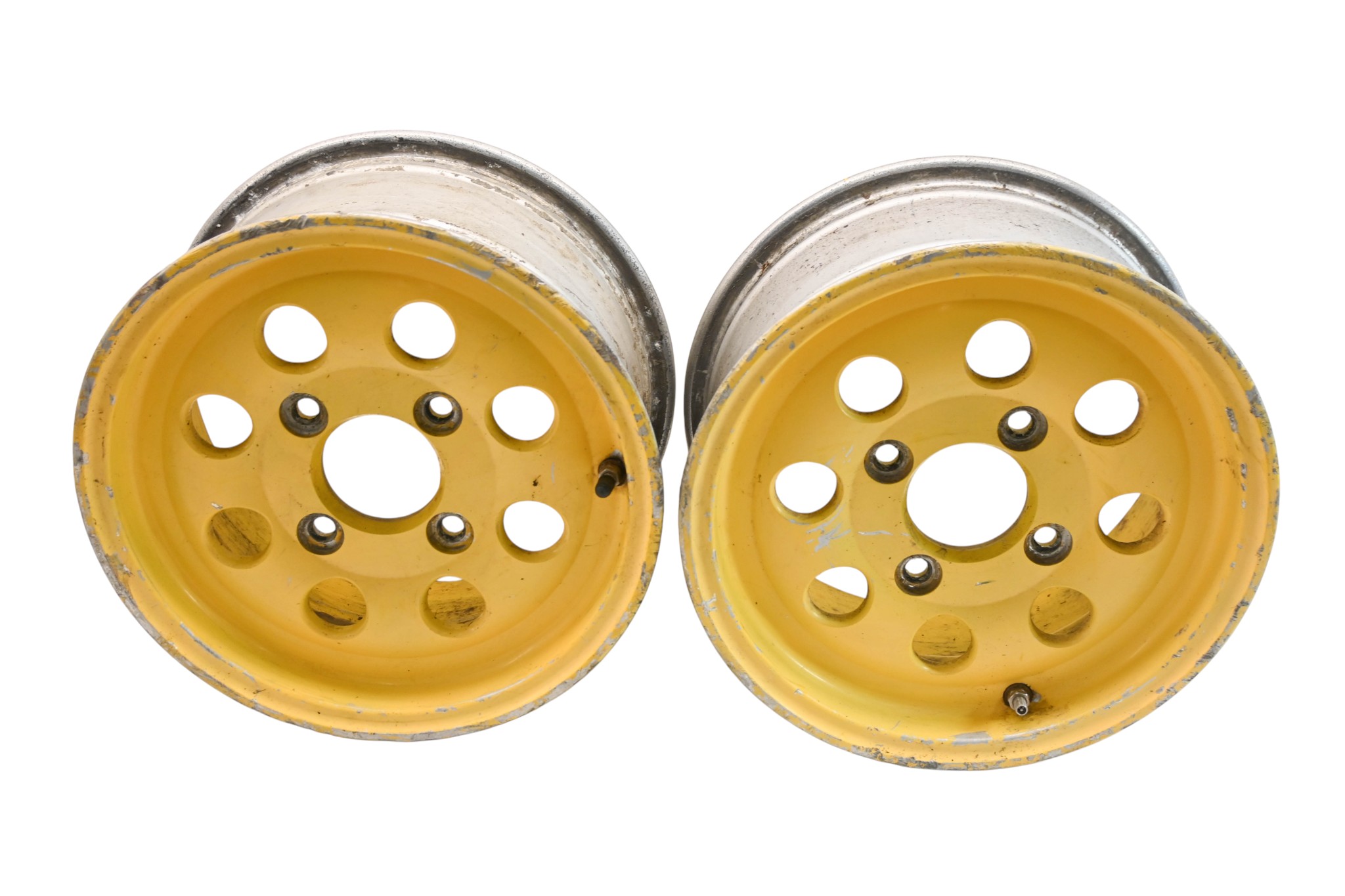 03 Suzuki Vinson 500 4x4 Front Wheels Rims 4/108 12X6 LTA500F