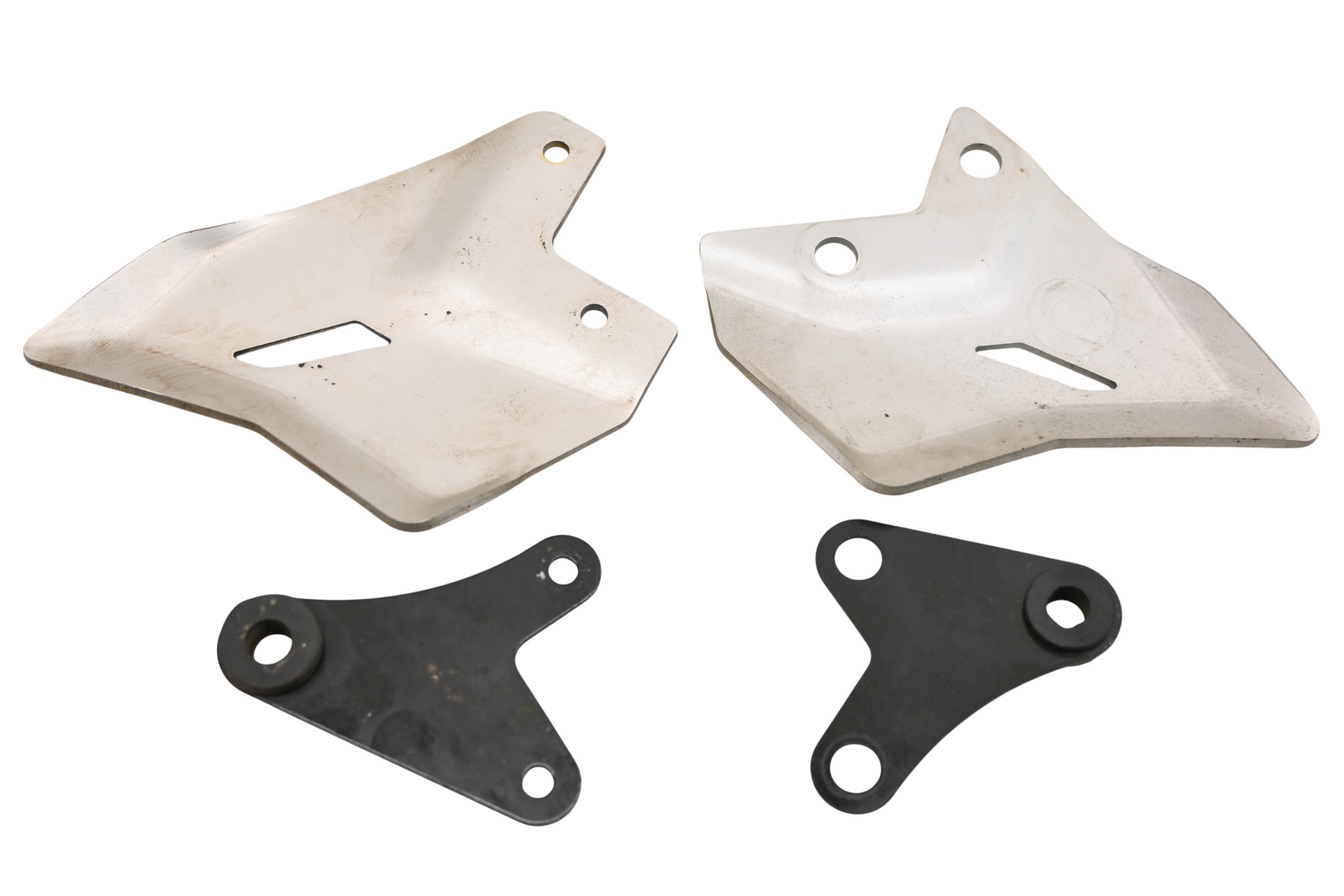 21 Kawasaki Ninja 650 Left & Right Heel Guards & Brackets EX650
