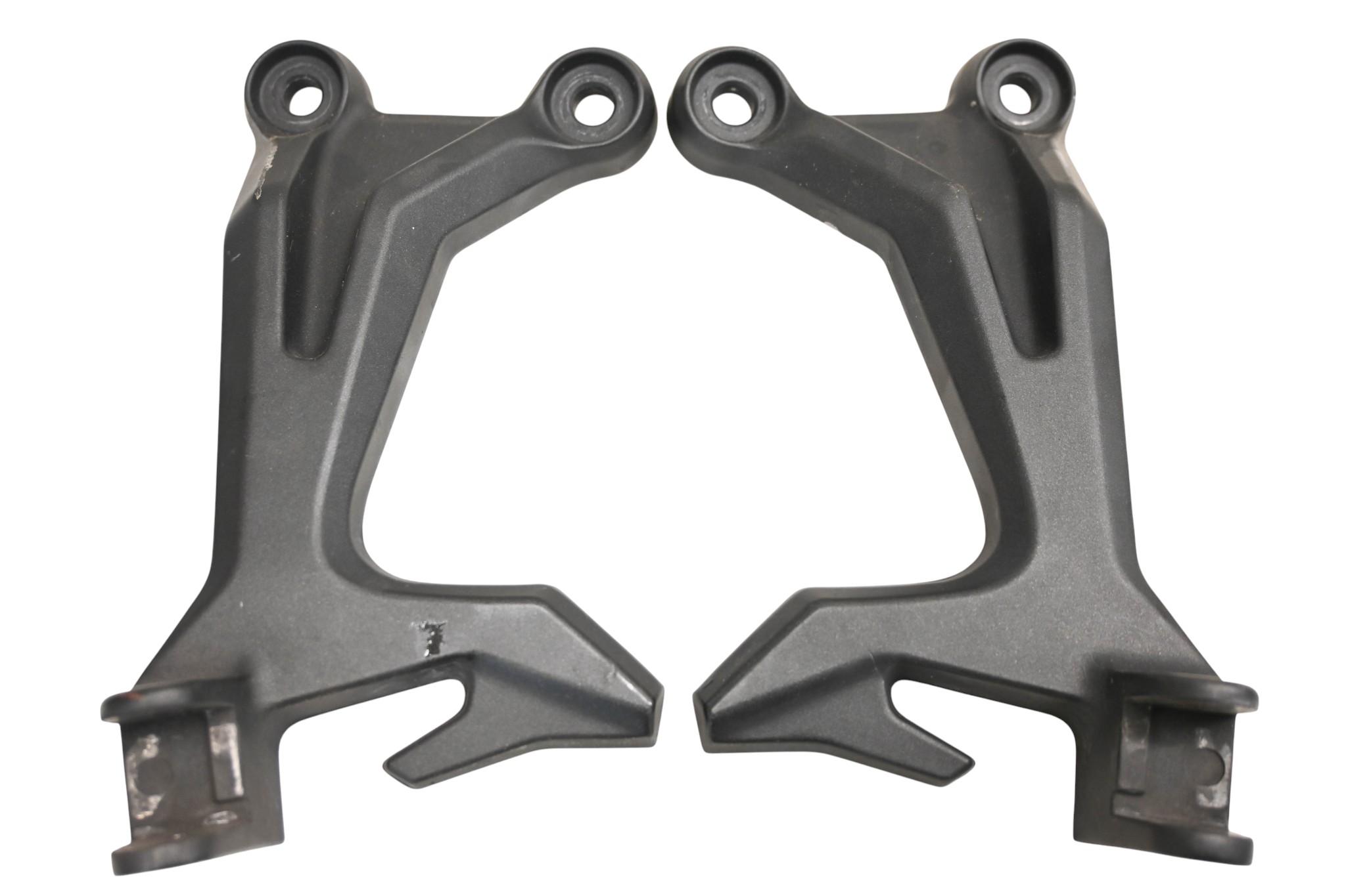 21 Kawasaki Ninja 650 Rear Foot Peg Support Brackets Mounts Left & Right EX650