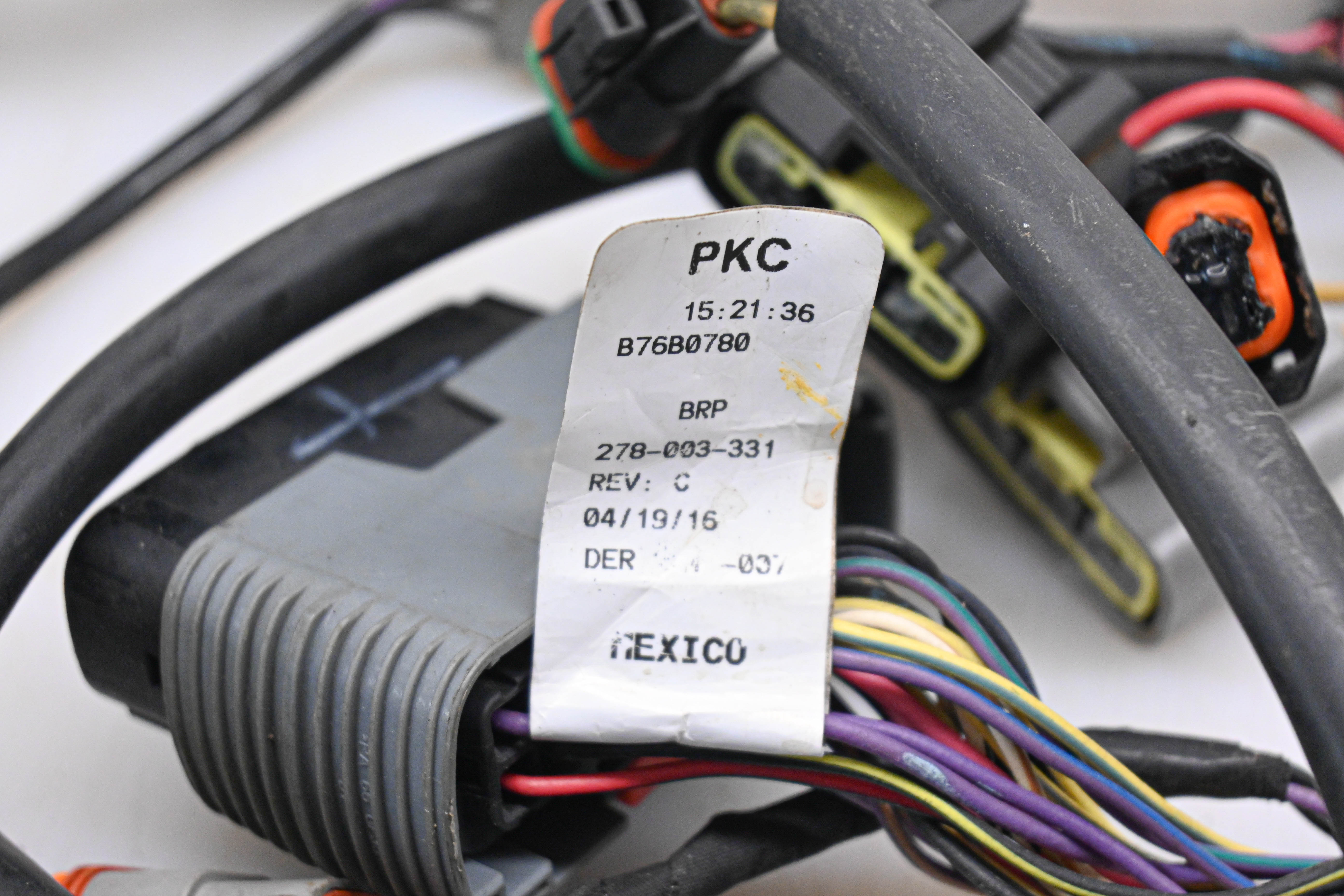 16 Sea-Doo GTX Limited iS 260 Main Wire Harness Electrical Wiring