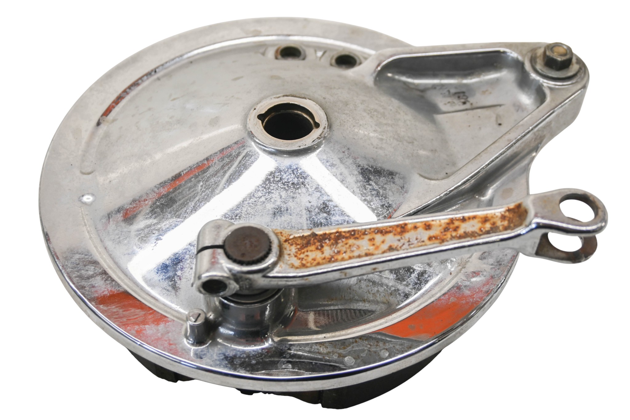 02 Honda Shadow Spirit Rear Brake Drum Plate Housing VT1100C