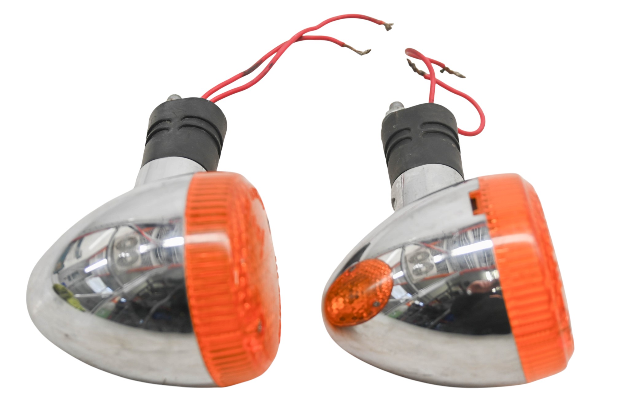 02 Honda Shadow Spirit Front Blinkers Turn Signals VT1100C