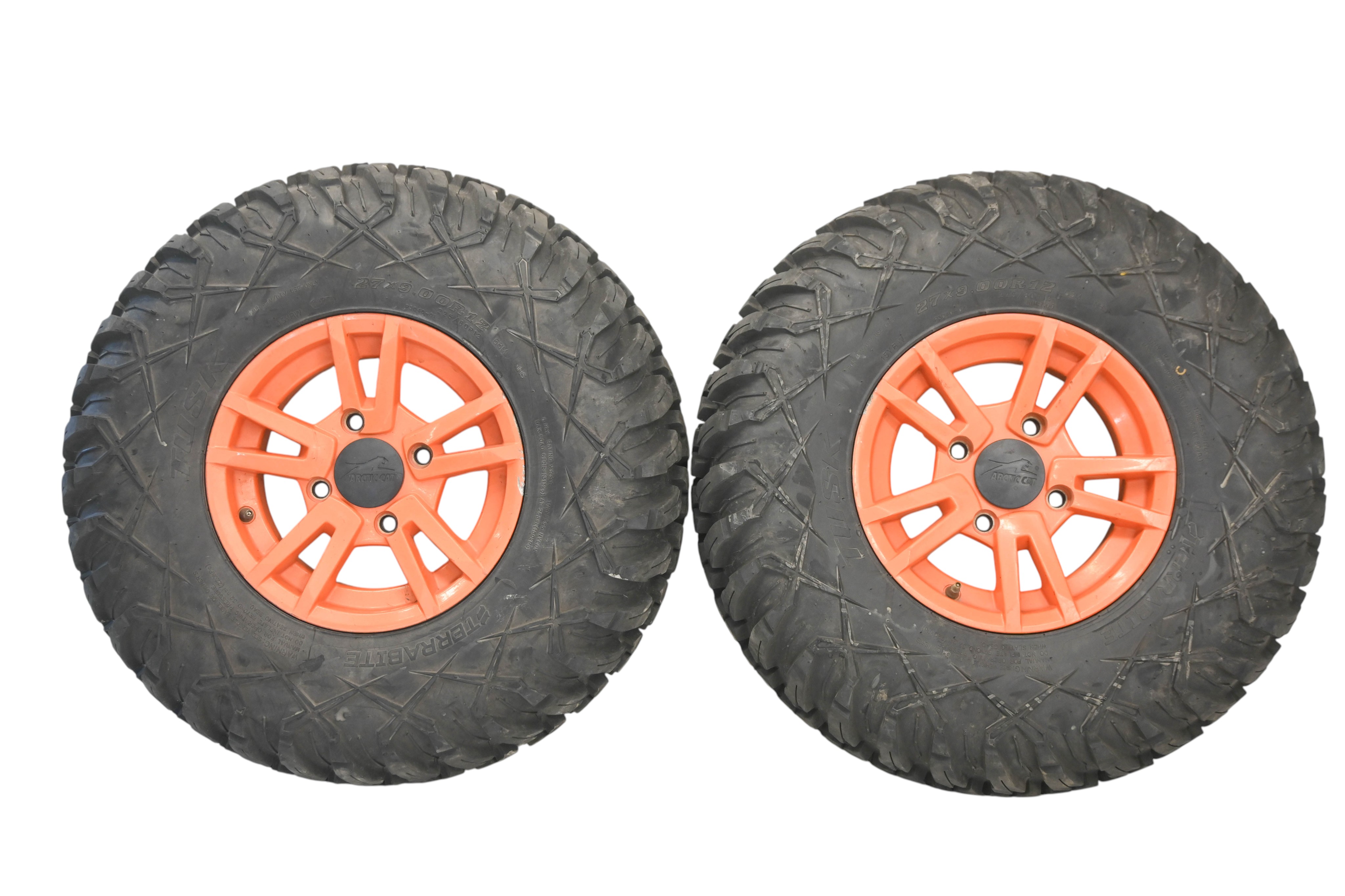 18 Arctic Cat Wildcat Sport XT EPS Front Wheels Rims & Tires 4/115 12X6 Tusk Terrabite 27X9R12