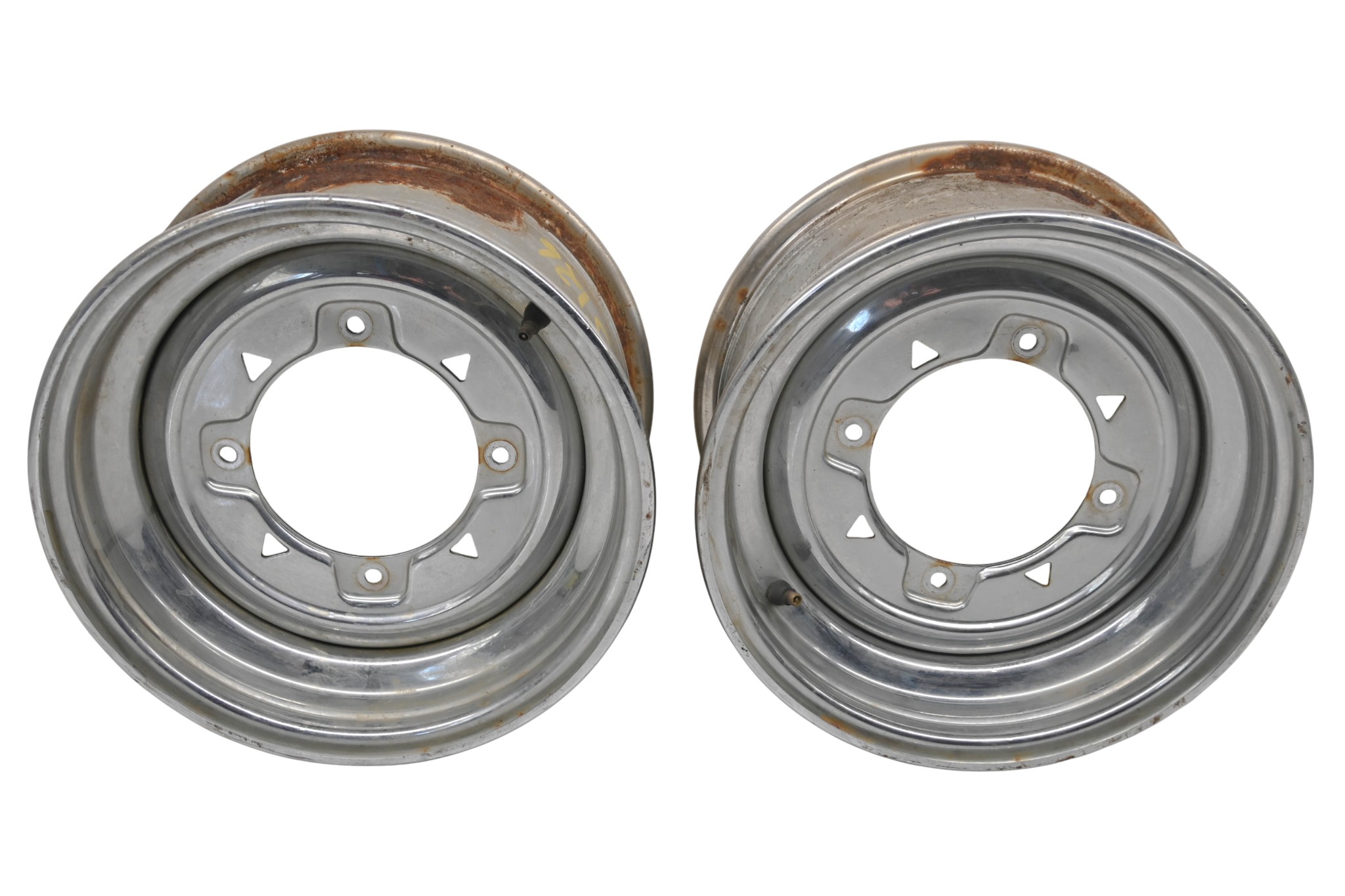 02 Polaris Sportsman 700 4x4 Front Wheels Rims 12X6 4/156