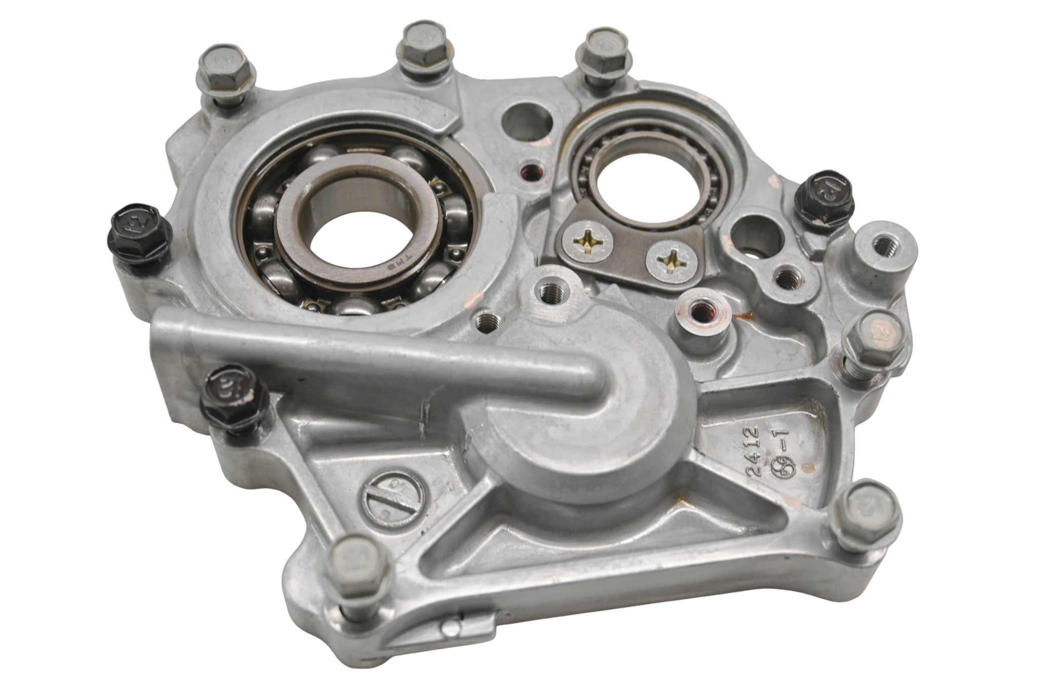 08 Kawasaki Versys 650 Right Transmission Gear Case Housing Cover KLE650A