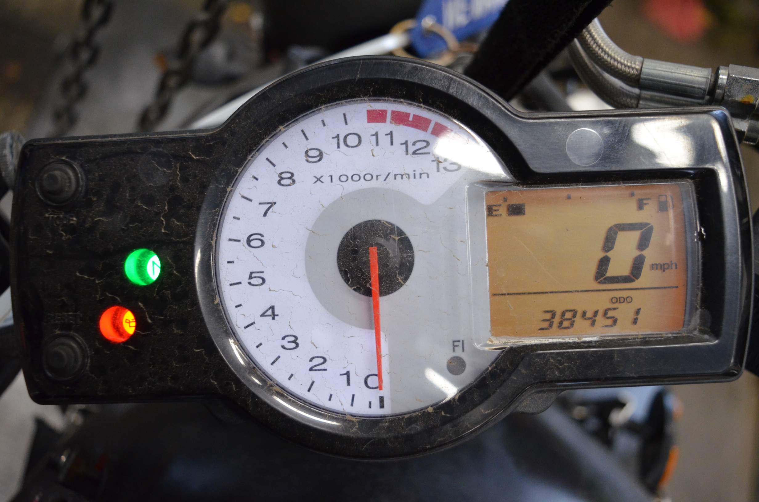 08 Kawasaki Versys 650 Speedometer Dash KLE650A