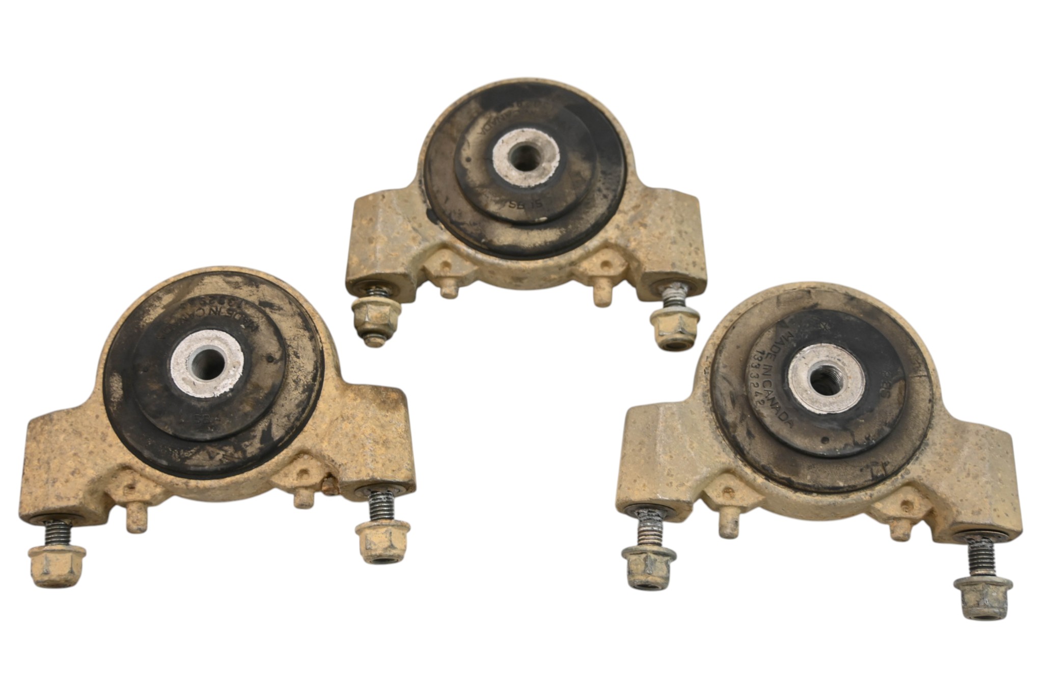 19 Polaris General 1000 EPS Engine Transmission Isolator Bracket Mounts