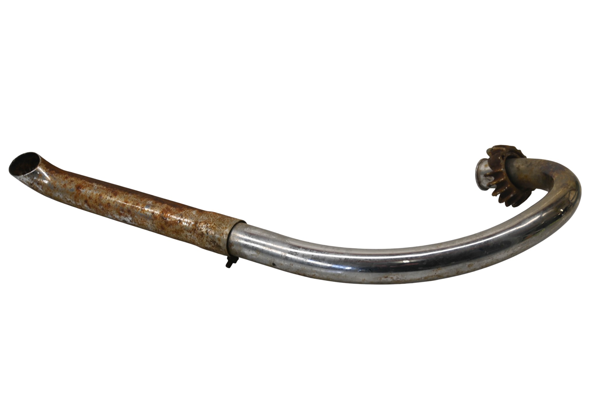 72 Honda CB175 Right Header Exhaust Head Pipe