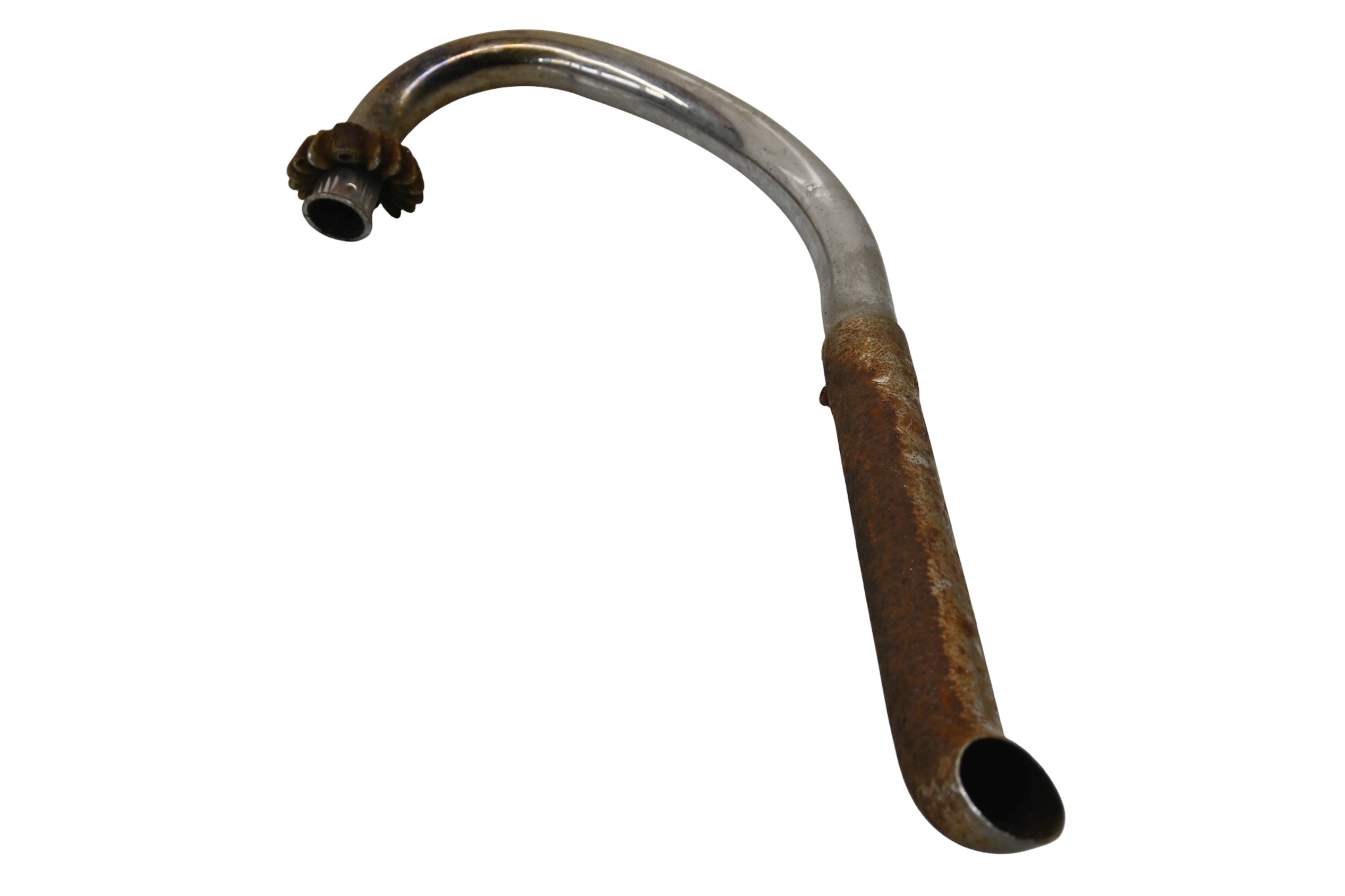 72 Honda CB175 Right Header Exhaust Head Pipe
