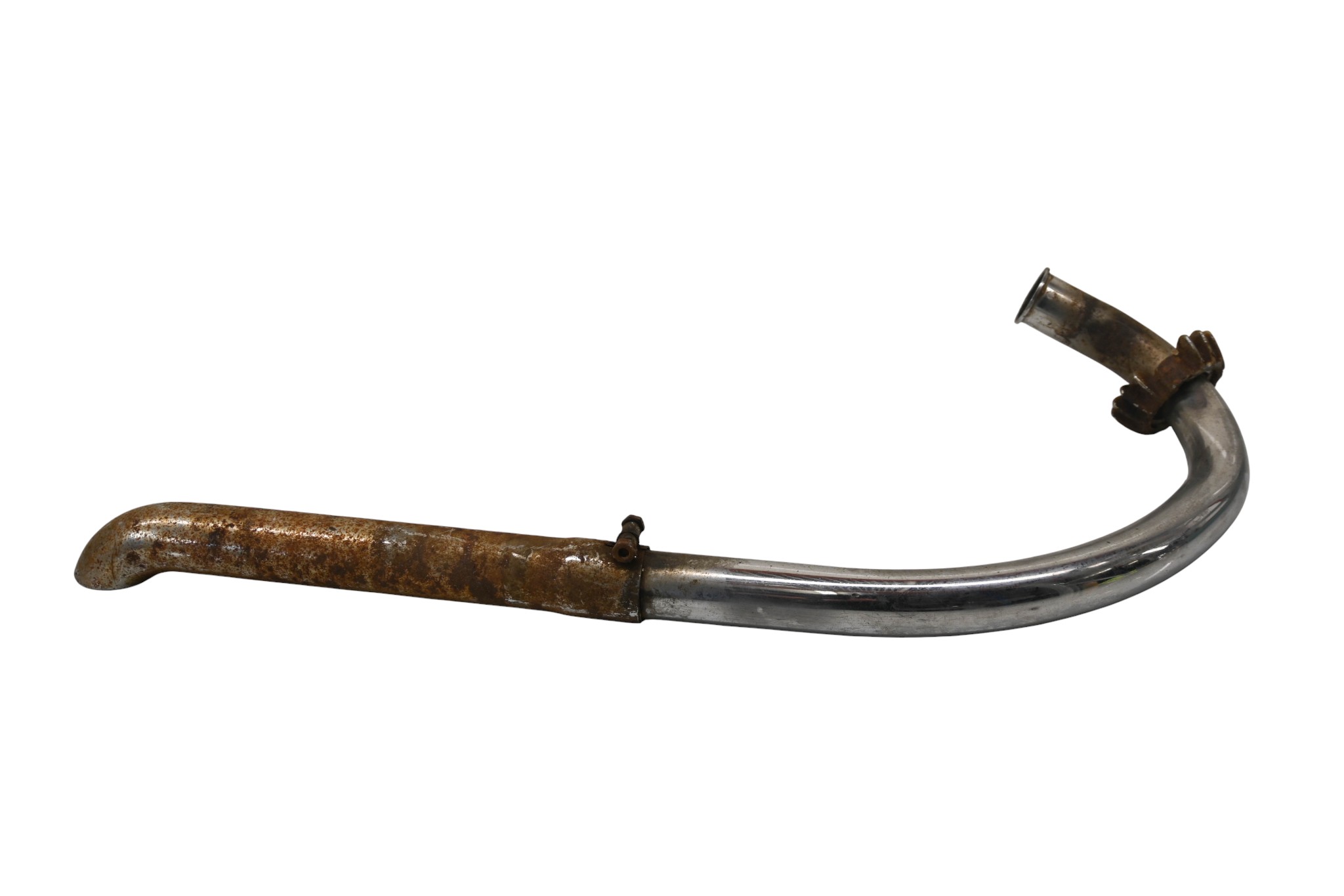 72 Honda CB175 Left Header Exhaust Head Pipe