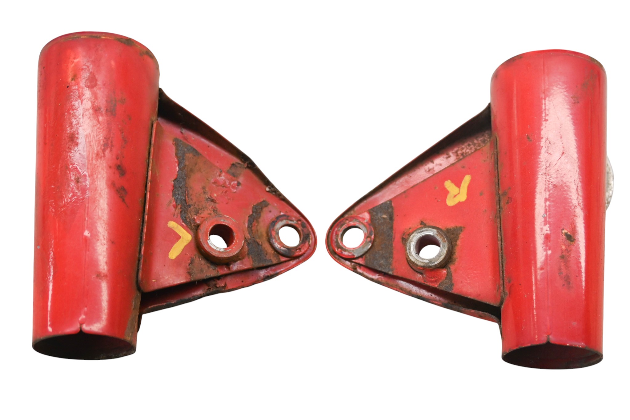 72 Honda CB175 Upper Front Fork Covers