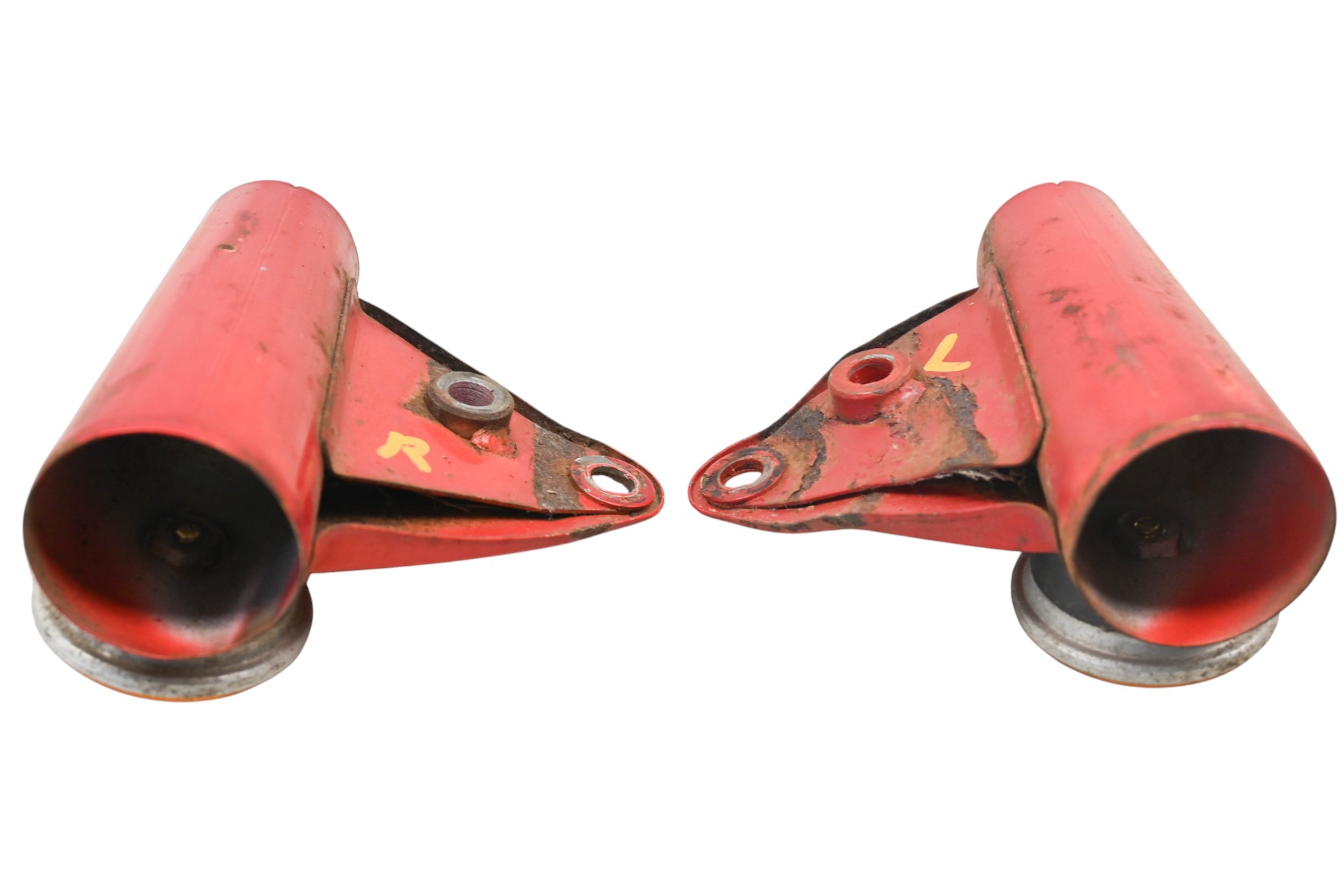 72 Honda CB175 Upper Front Fork Covers