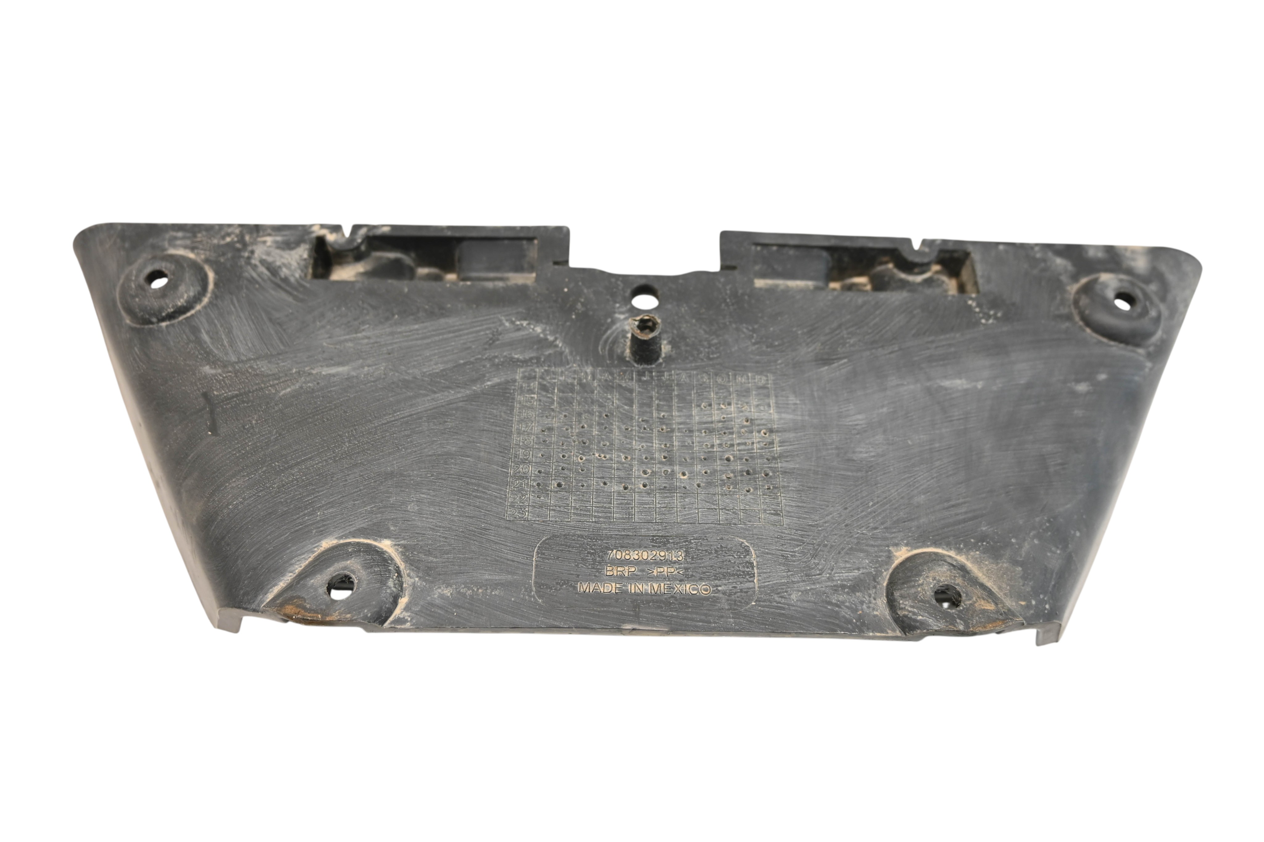 22 Can-Am Defender XT HD10 Tailgate Handle & Support Bracket