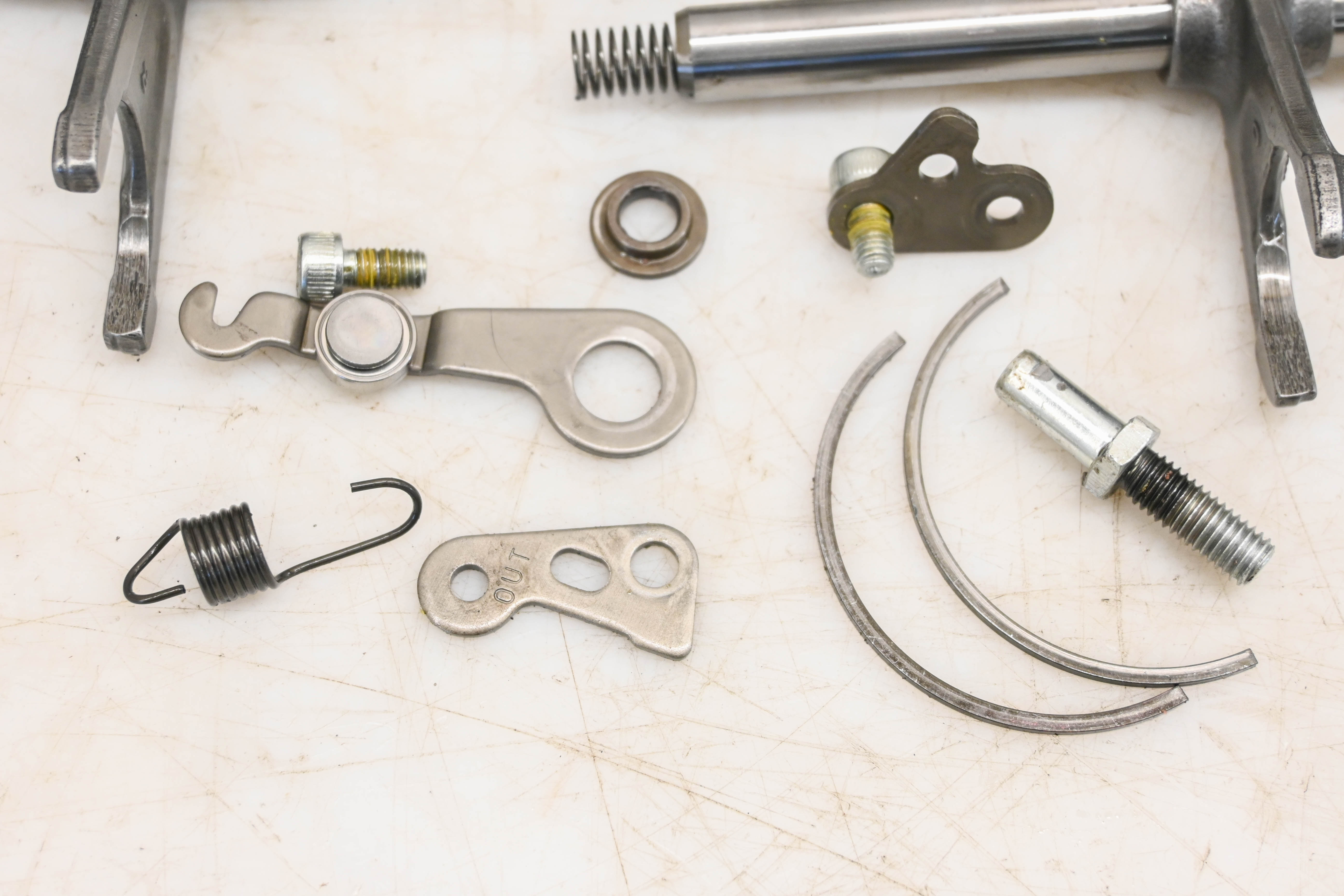 24 Yamaha YZF-R3 Transmission Shift Forks & Drum