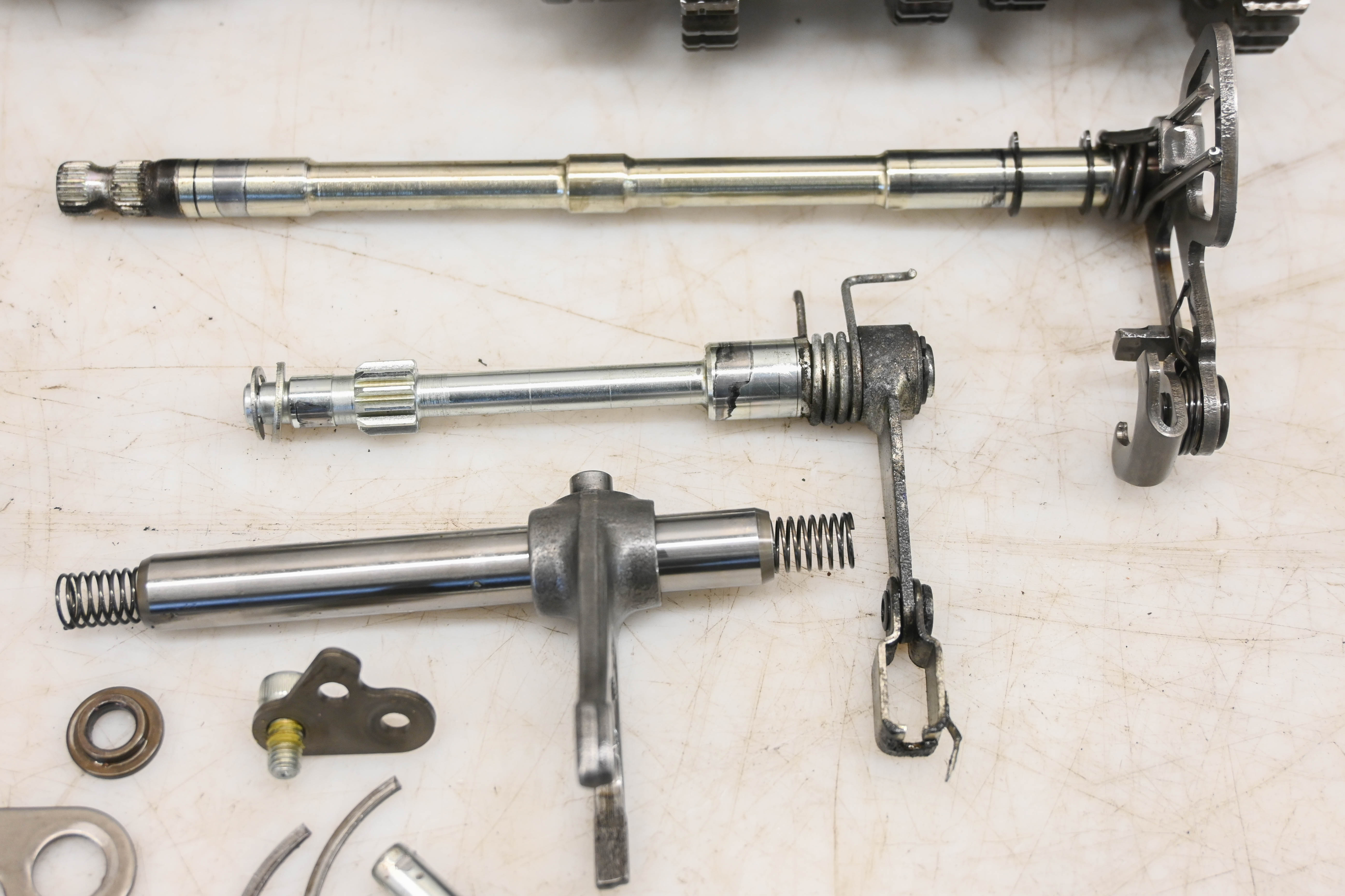 24 Yamaha YZF-R3 Transmission Shift Forks & Drum