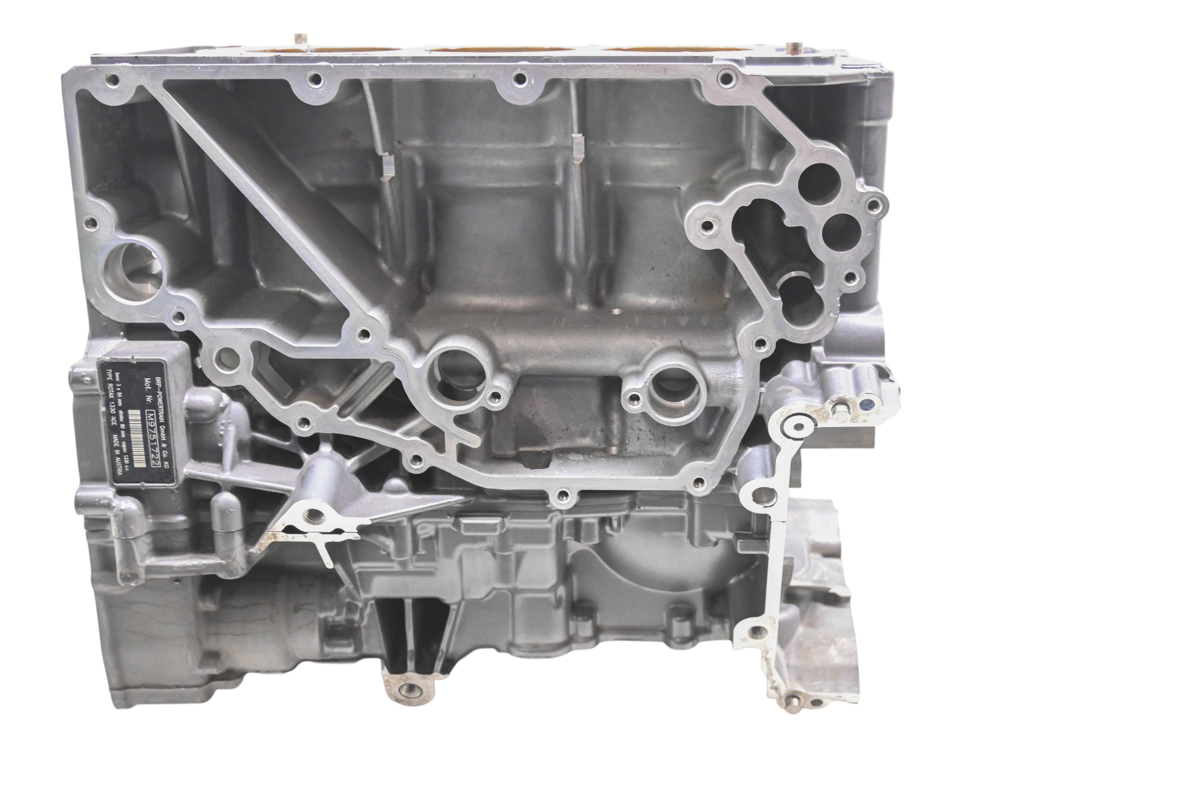 16 Can-Am Spyder F3T SE6 Crankcase Center Crank Case & Cylinders