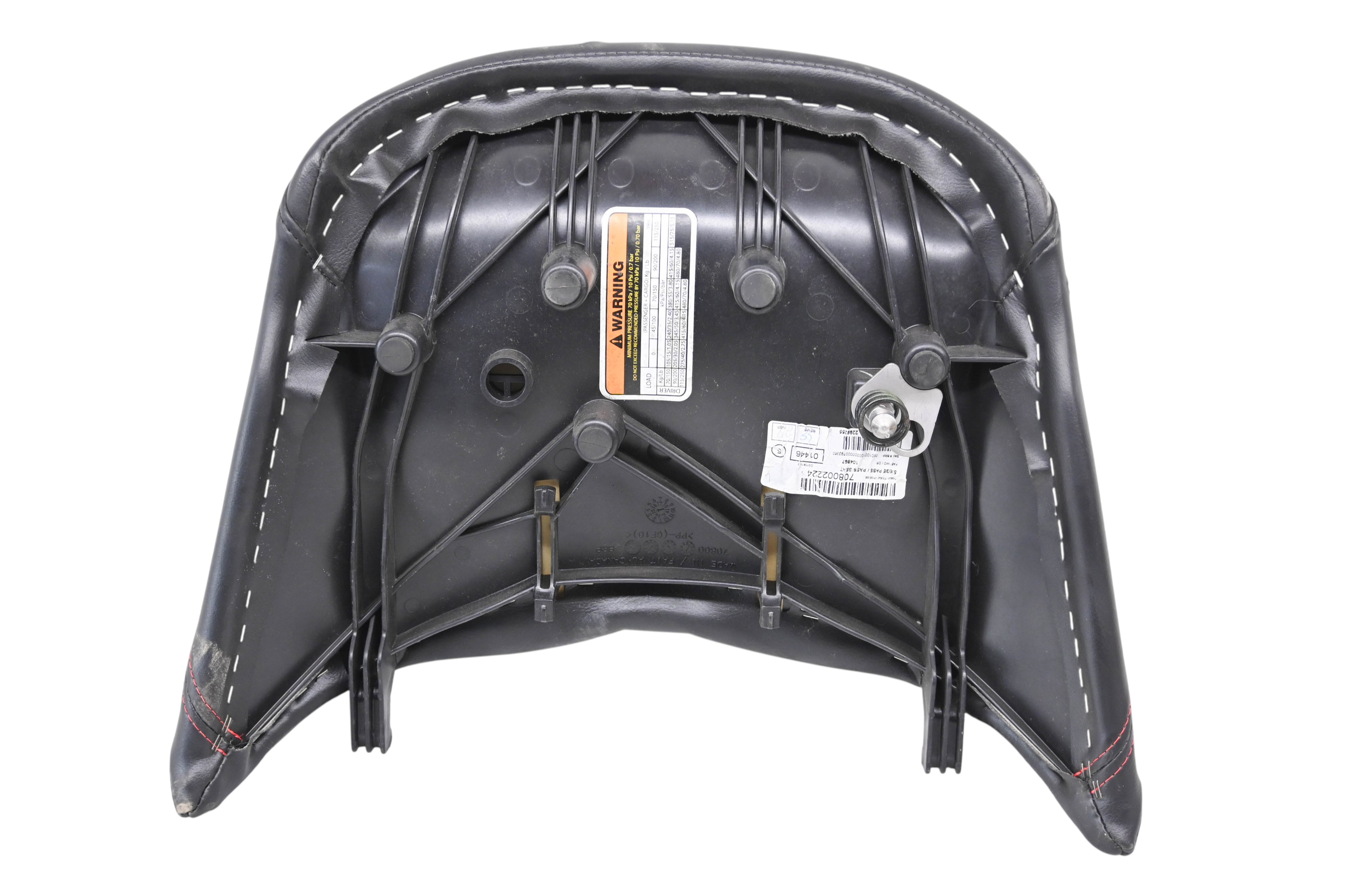 16 Can-Am Spyder F3T SE6 Passenger Seat
