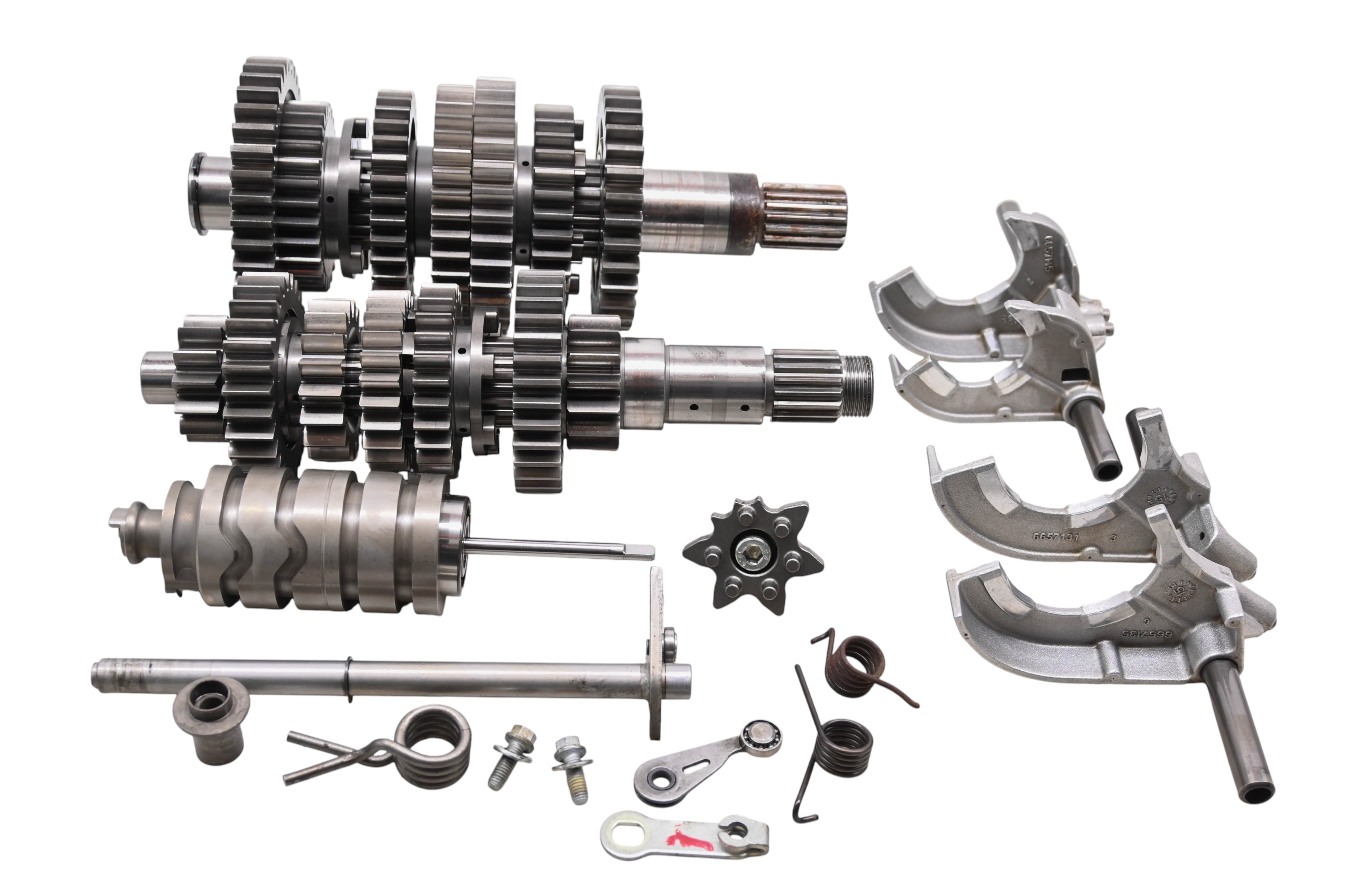 16 Can-Am Spyder F3T SE6 Transmission Shift Forks & Drum