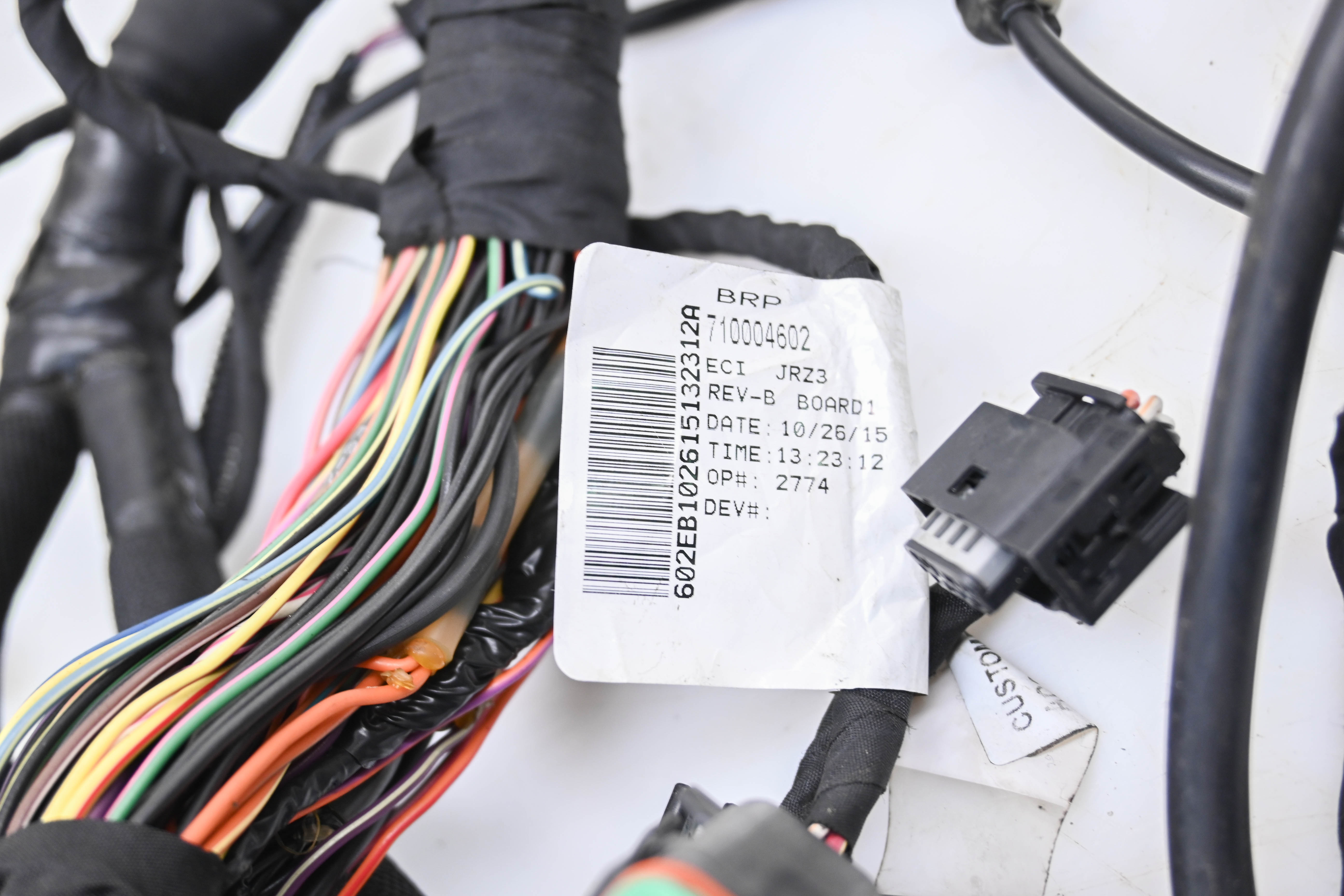 16 Can-Am Spyder F3T SE6 Main Wire Harness Electrical Wiring