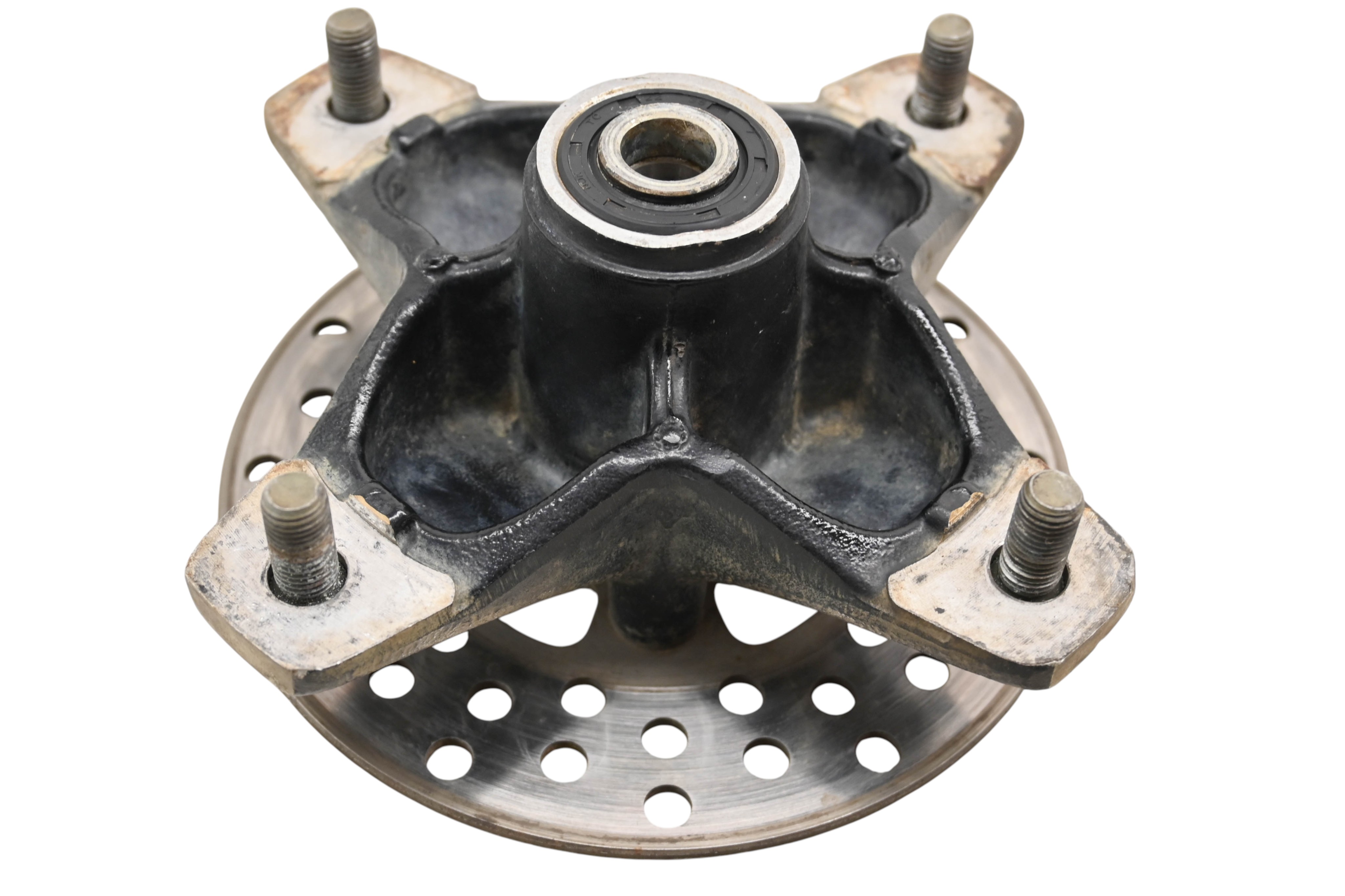 06 Yamaha Raptor 350 2x4 Front Wheel Hub & Rotor Left Or Right YFM350R