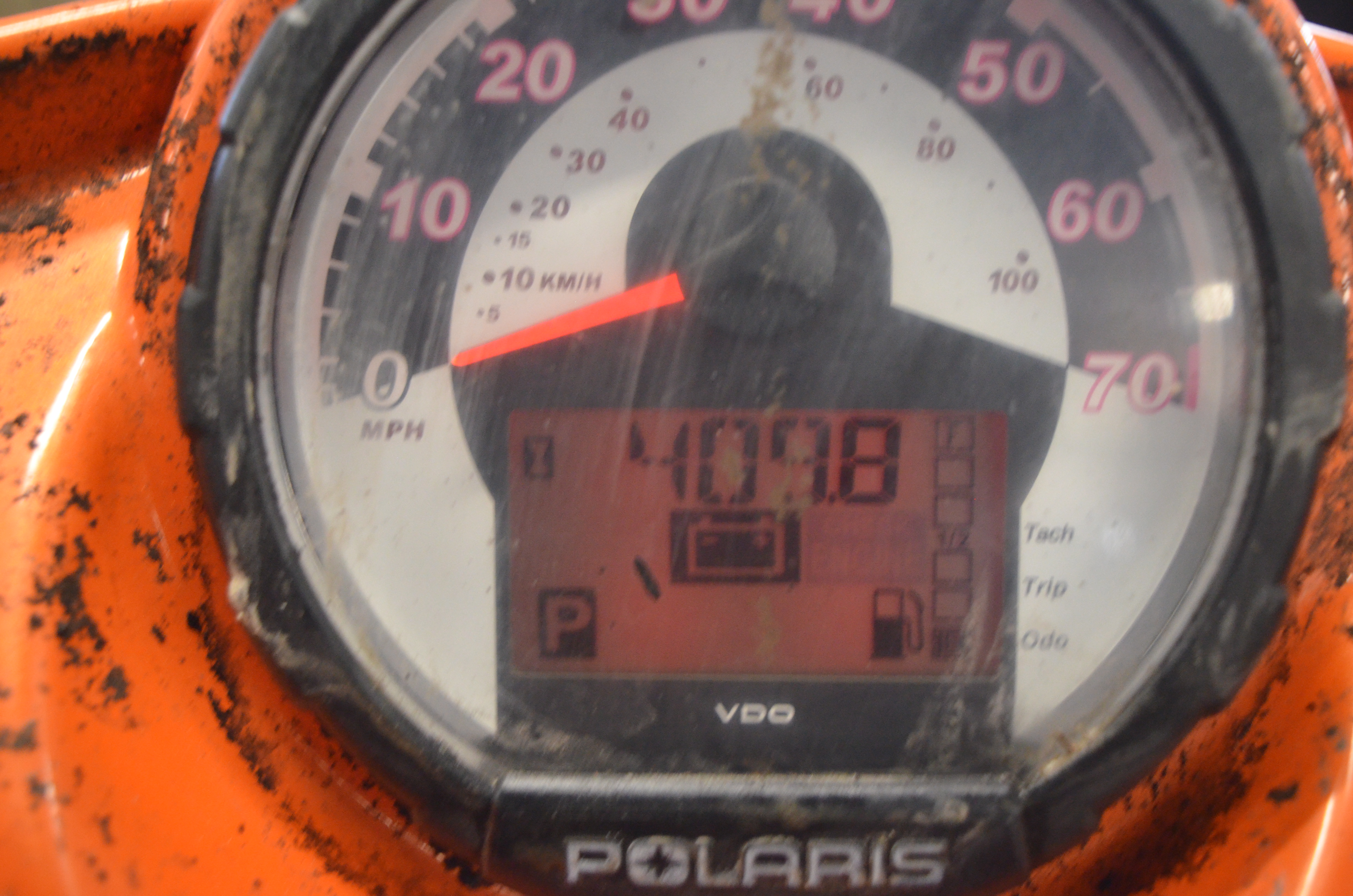 10 Polaris RZR S 800 EFI Speedometer Dash
