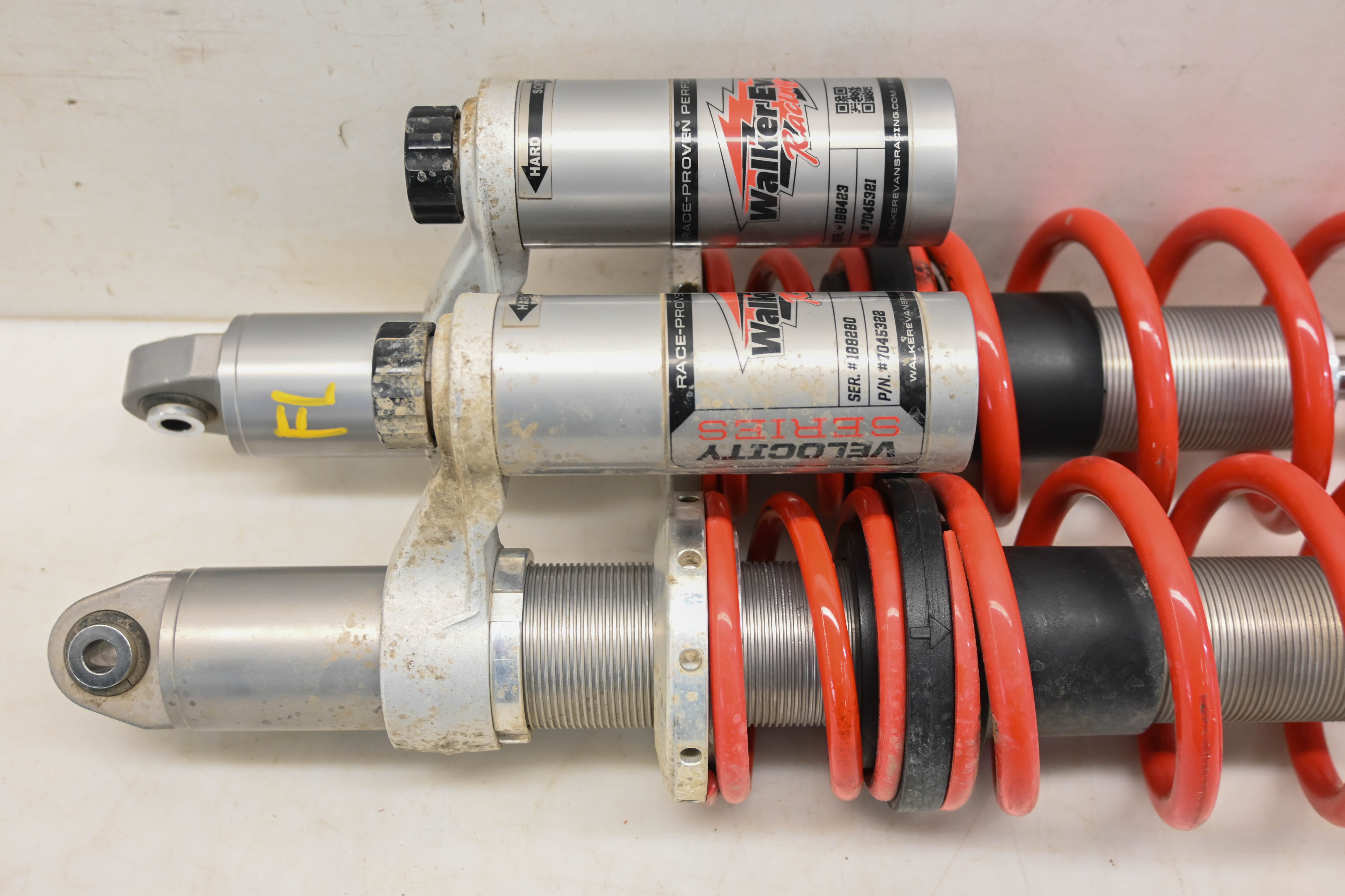 21 Polaris General XP 1000 Front Shocks Walker Evans