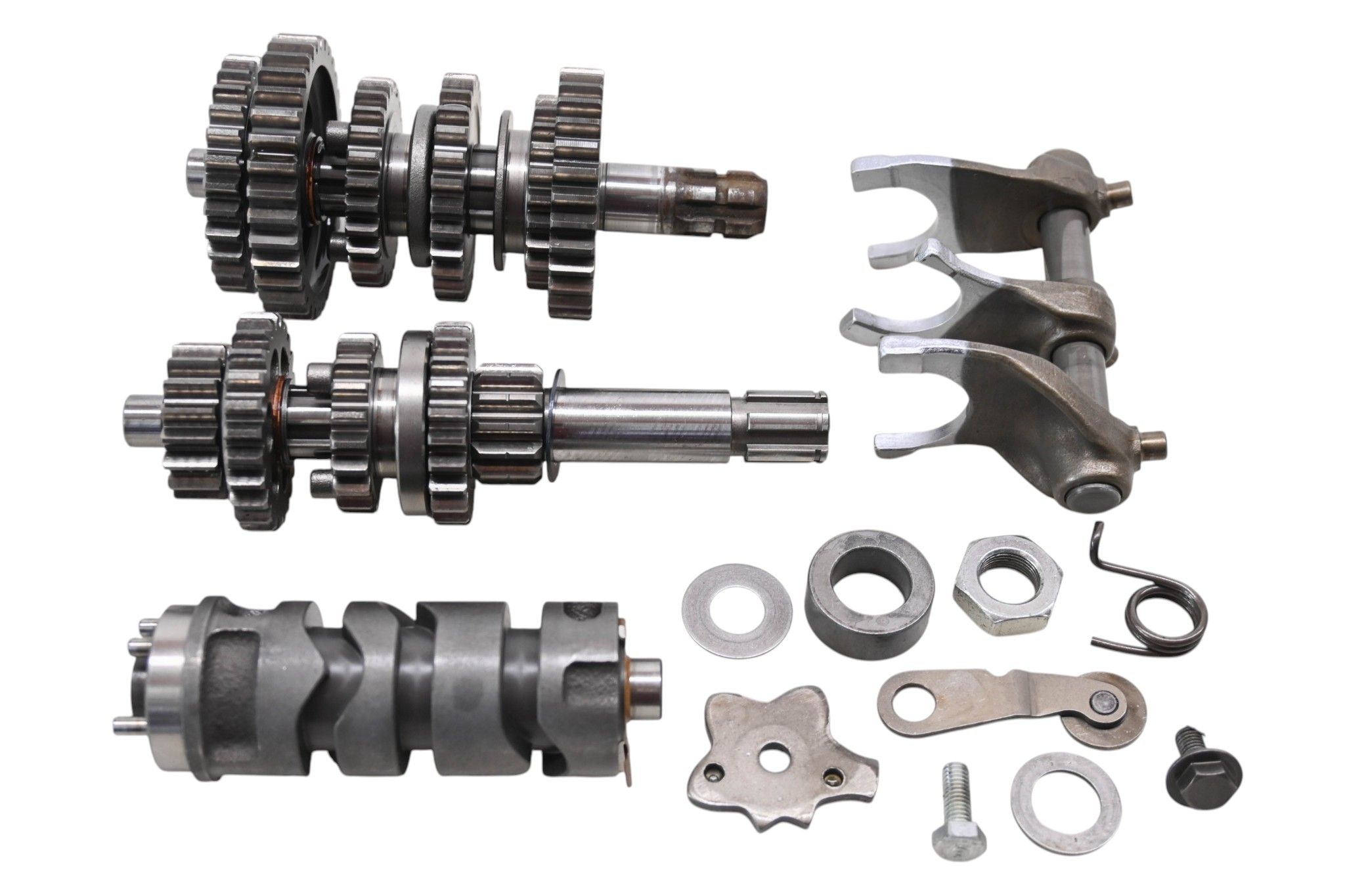 08 Honda CRF80F Transmission Shift Forks & Drum