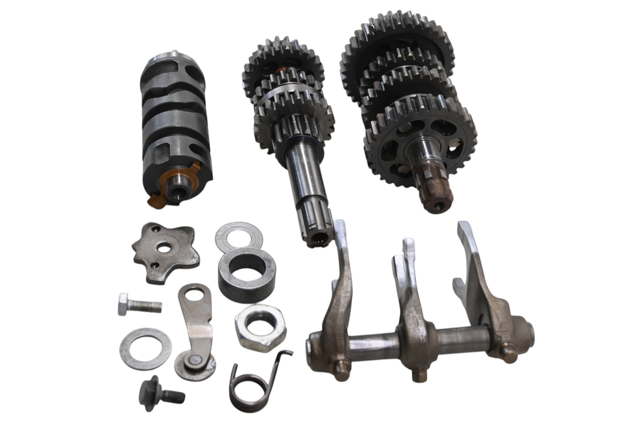 08 Honda CRF80F Transmission Shift Forks & Drum