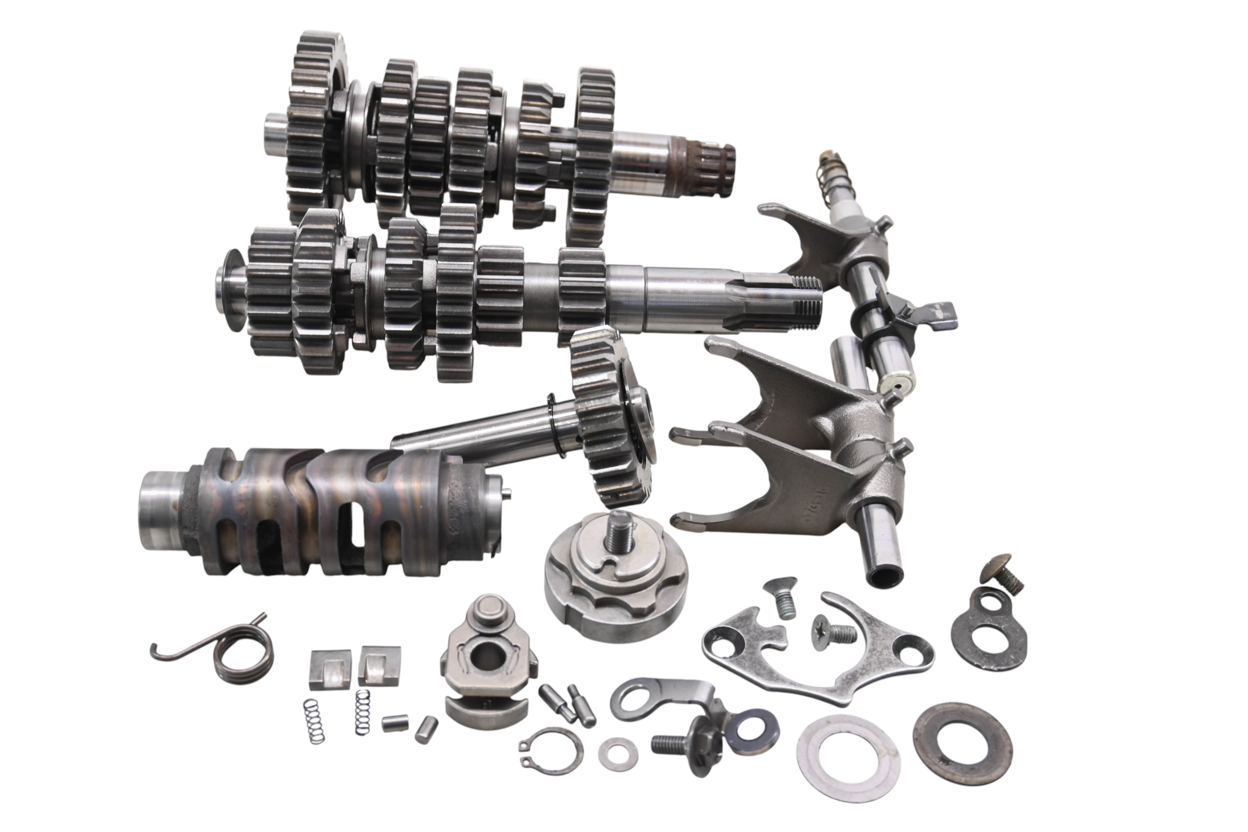 03 Suzuki LTZ400 Transmission Shift Forks & Drum KFX400