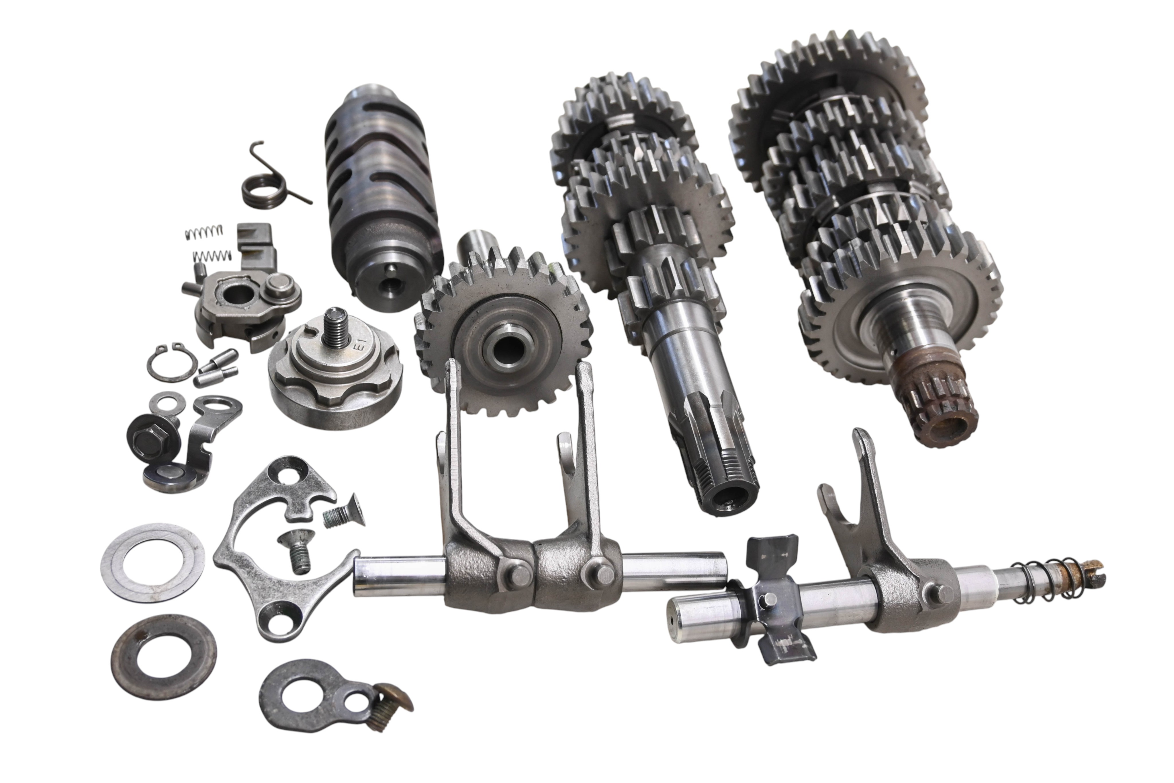 03 Suzuki LTZ400 Transmission Shift Forks & Drum KFX400