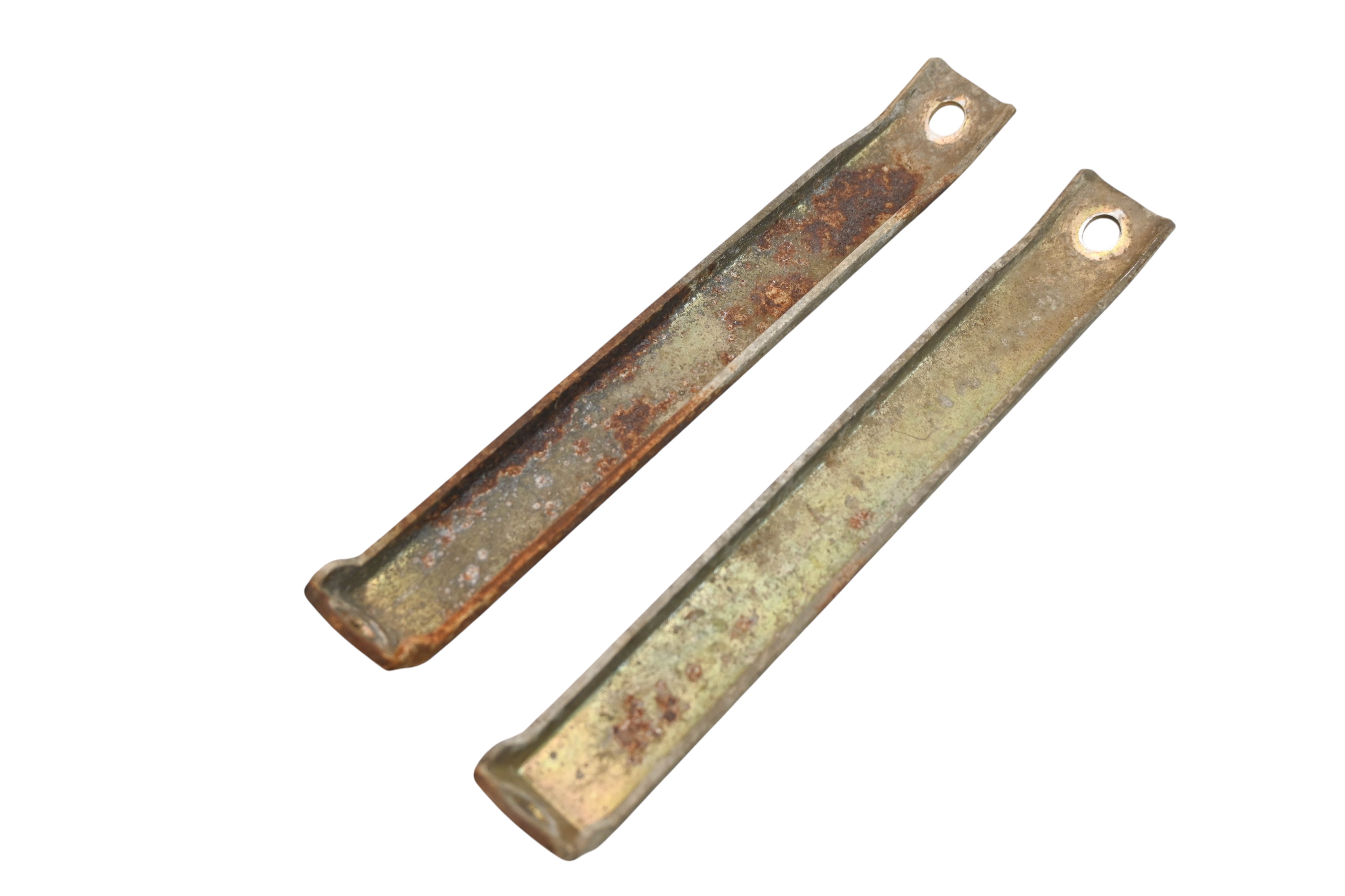 87 Honda Fourtrax 250 2x4 Front Rack Support Brackets Mounts TRX250