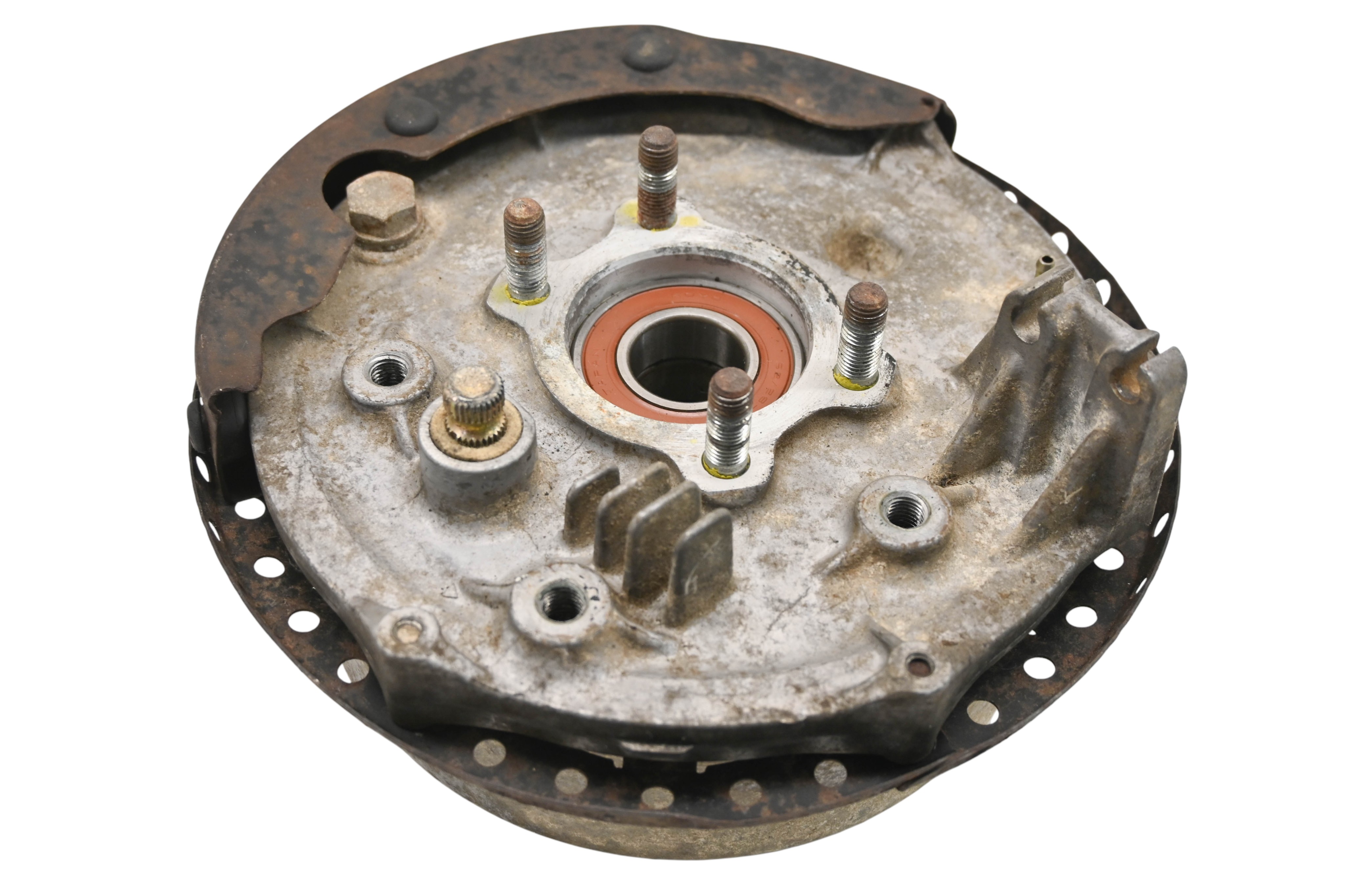 87 Honda Fourtrax 250 2x4 Rear Brake Drum Assembly TRX250