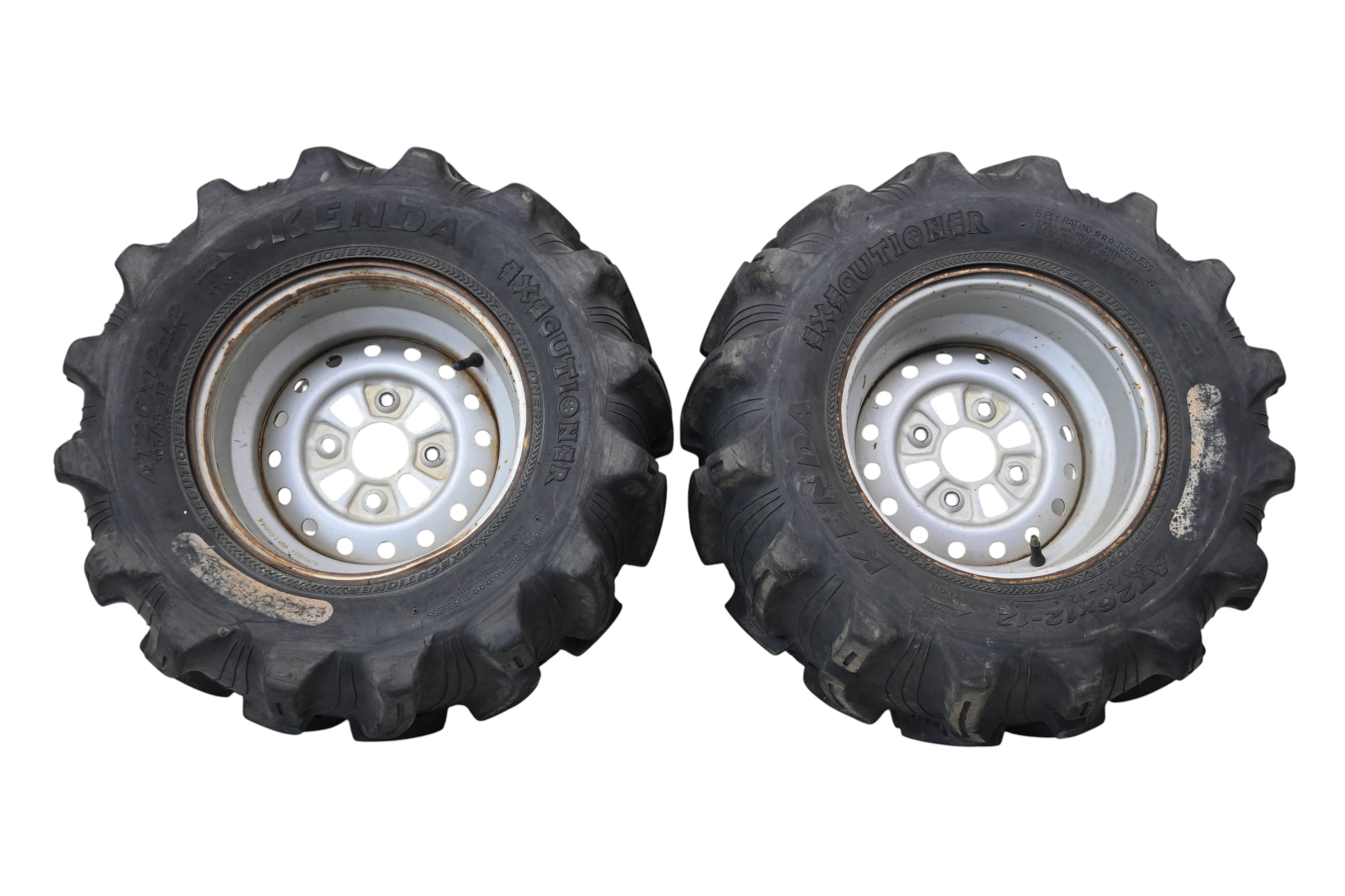 05 Honda Foreman 500 2x4 Rear Wheels Rims & Tires 26X12-12 TRX500TM