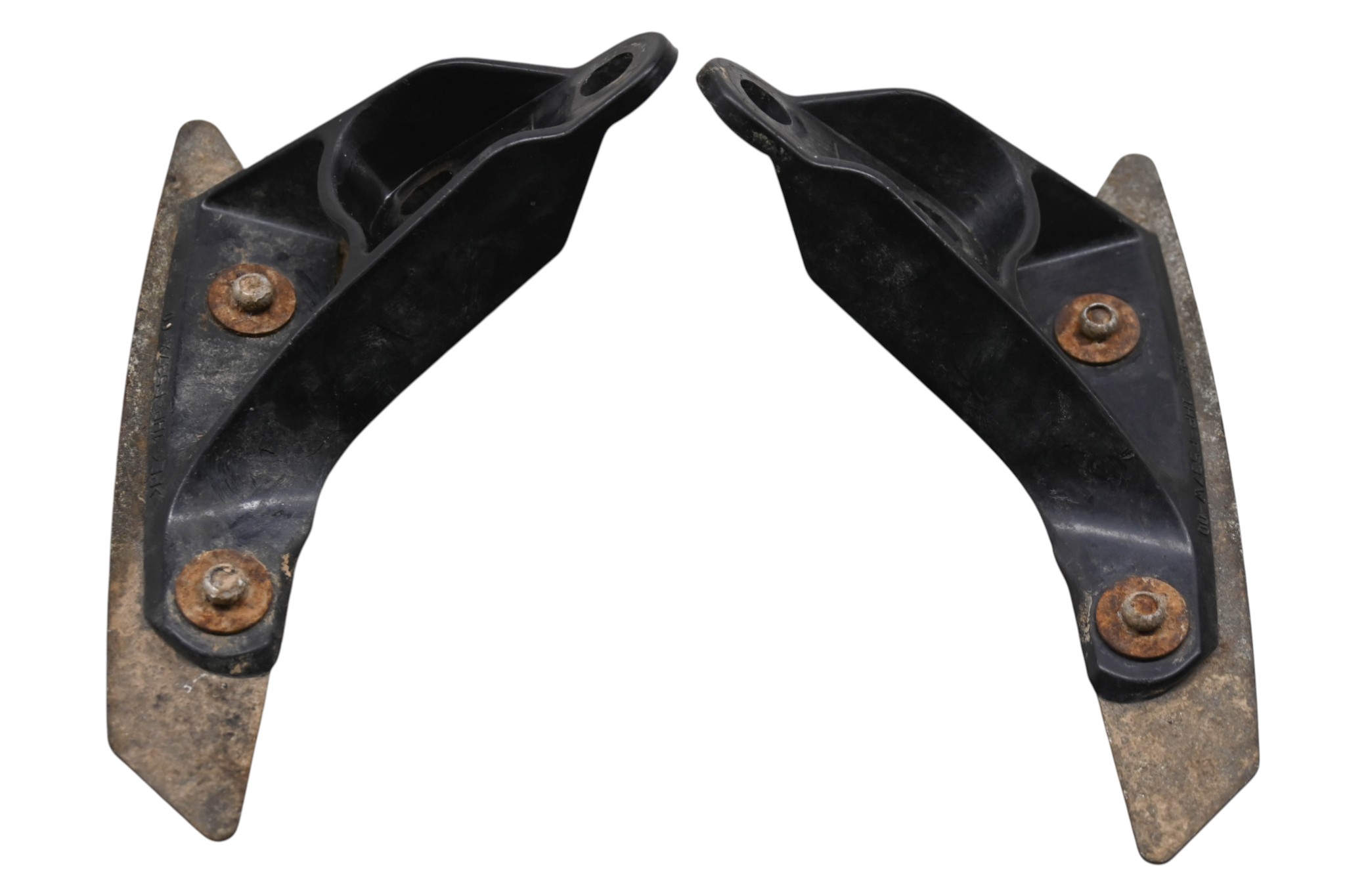 14 Yamaha Grizzly 550 4x4 Plate Wheel Mounts Left & Right YFM550F