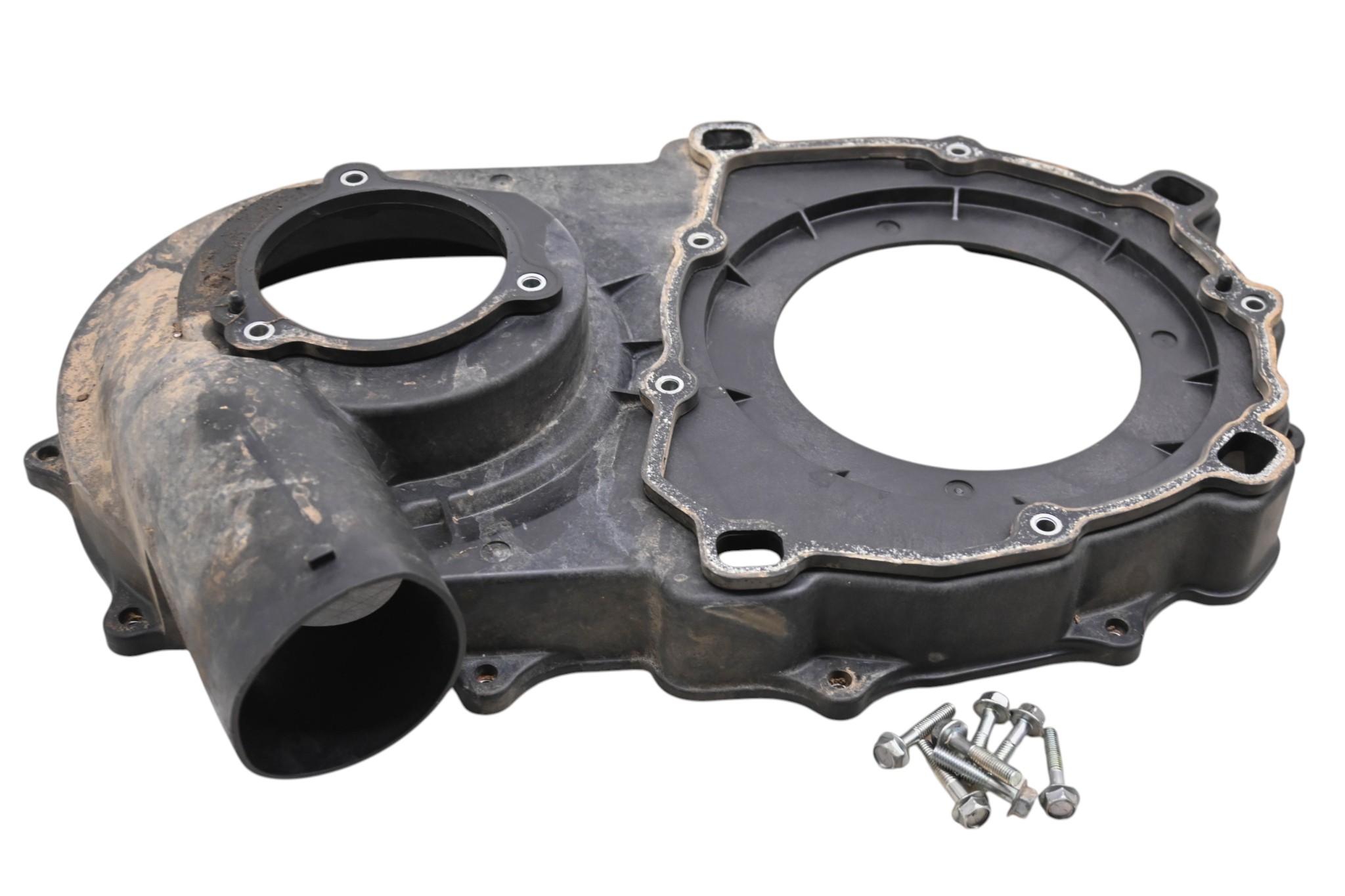 14 Yamaha Grizzly 550 4x4 Inner Belt Clutch Cover YFM550F